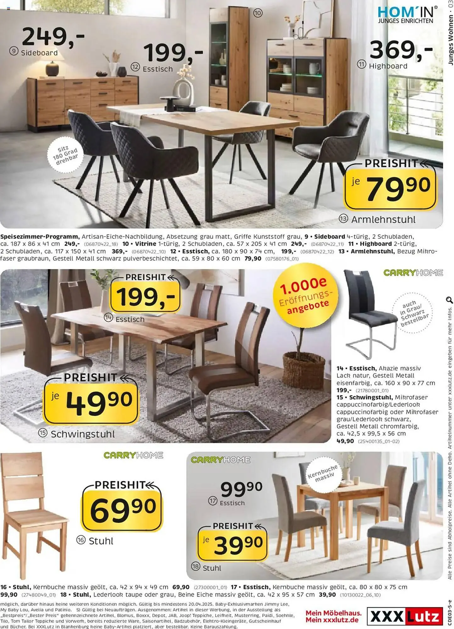 XXXLutz Prospekt von 6. April bis 20. April 2025 - Prospekt seite 3