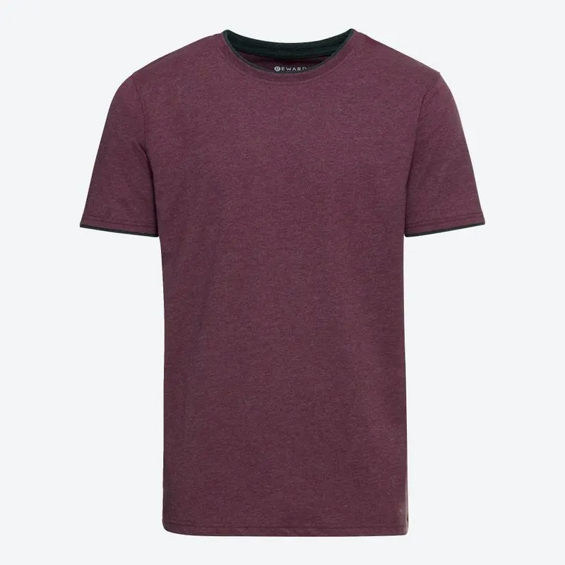 Herren-T-Shirt mit Layer-Optik