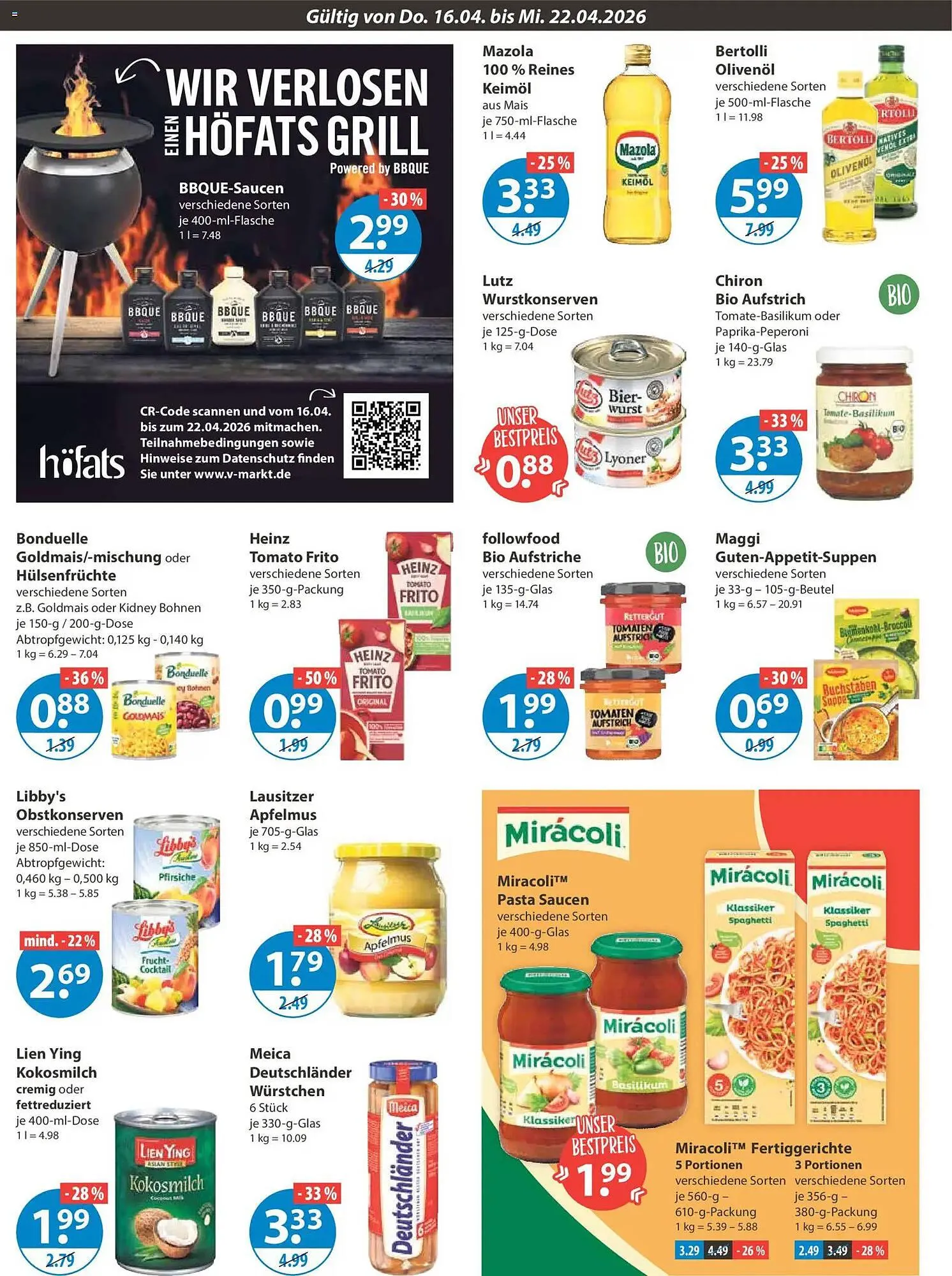 V Markt Prospekt von 16. April bis 22. April 2026 - Prospekt seite 8