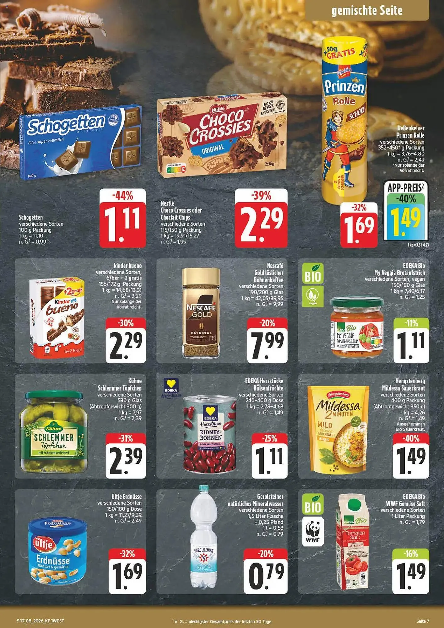 Nah & gut Prospekt von 16. Februar bis 21. Februar 2026 - Prospekt seite 7