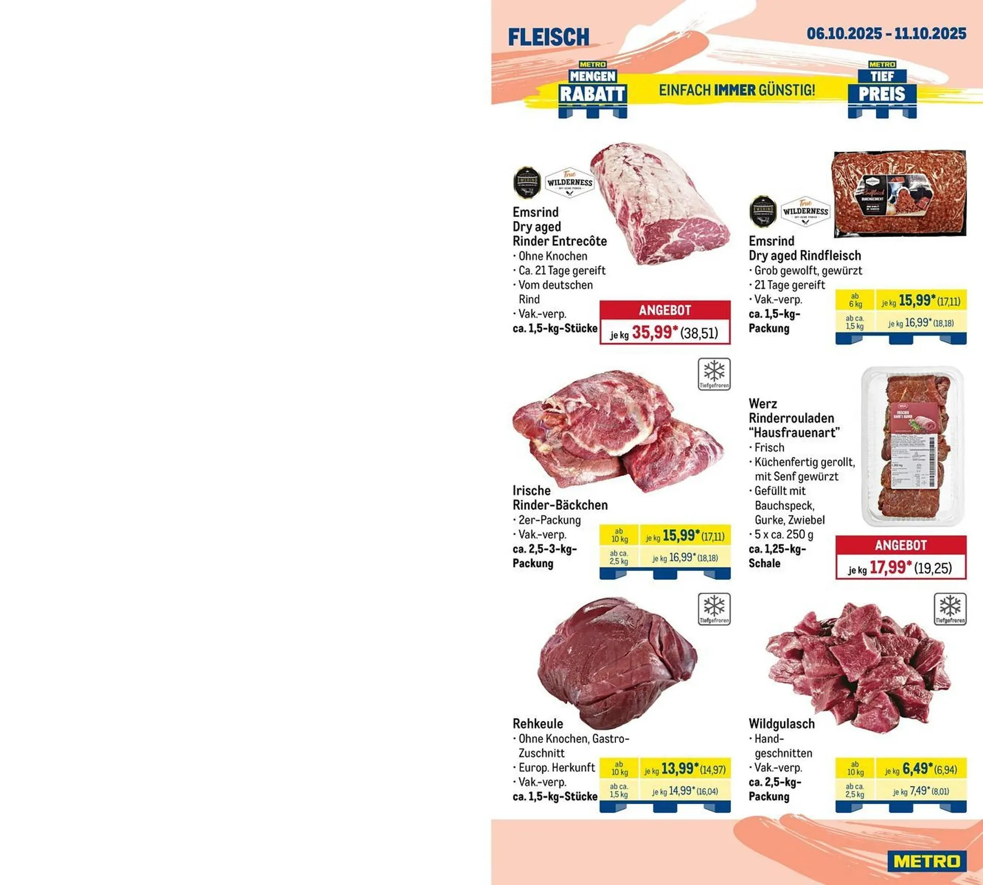 METRO Prospekt von 6. Oktober bis 11. Oktober 2025 - Prospekt seite 3