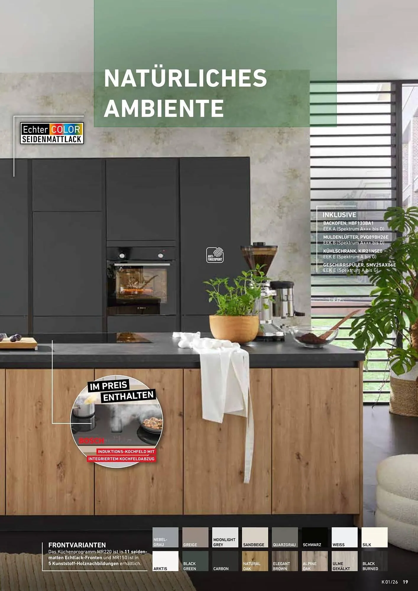 Küchen Aktuell Prospekt von 13. Januar bis 31. Dezember 2026 - Prospekt seite 19