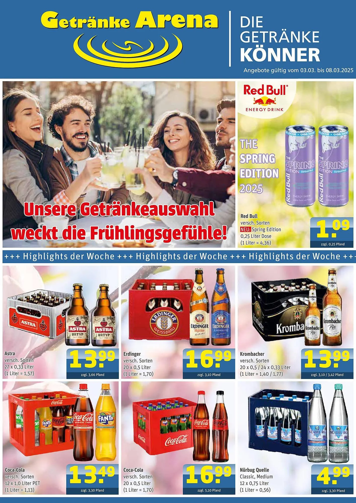 Getränke Arena Prospekt - 1