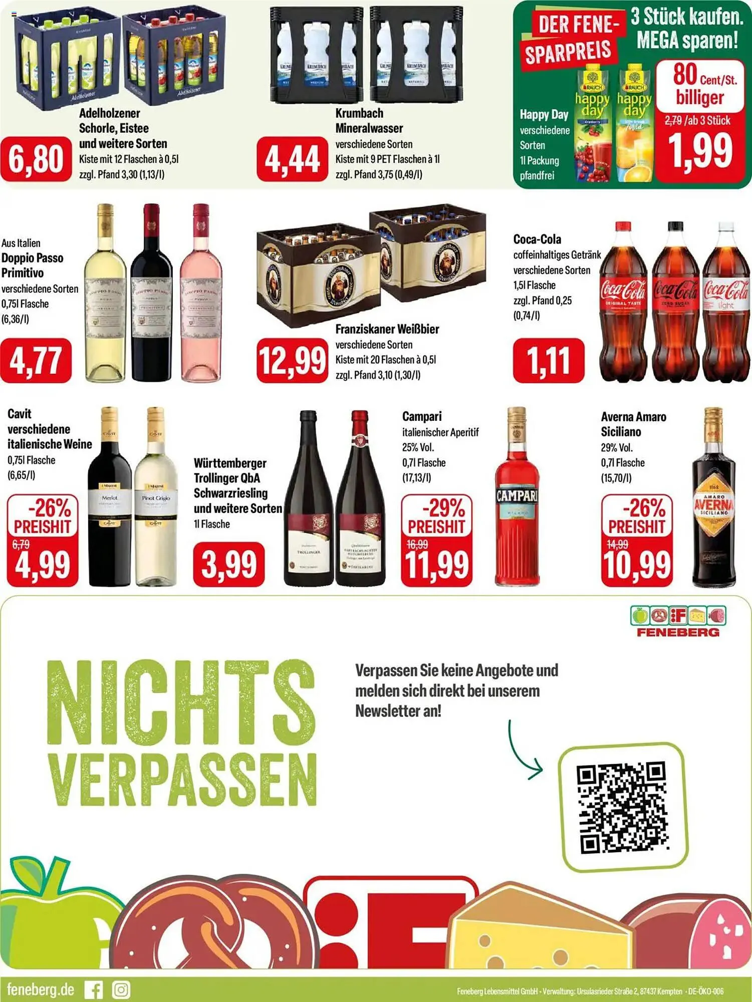 Feneberg Prospekt von 10. April bis 12. April 2025 - Prospekt seite 16