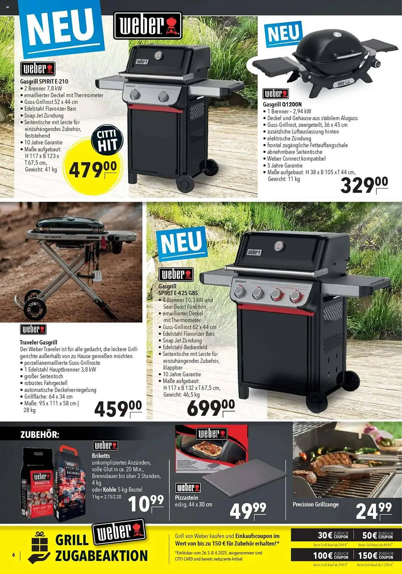 CITTI Markt Prospekt von 26. März bis 8. April 2025 - Prospekt seite 6