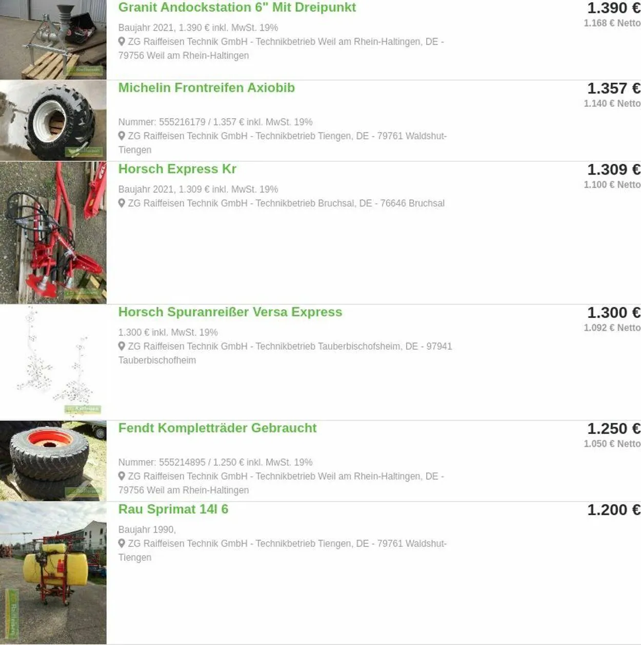 ZG Raiffeisen Aktueller Prospekt von 14. April bis 23. April 2025 - Prospekt seite 35