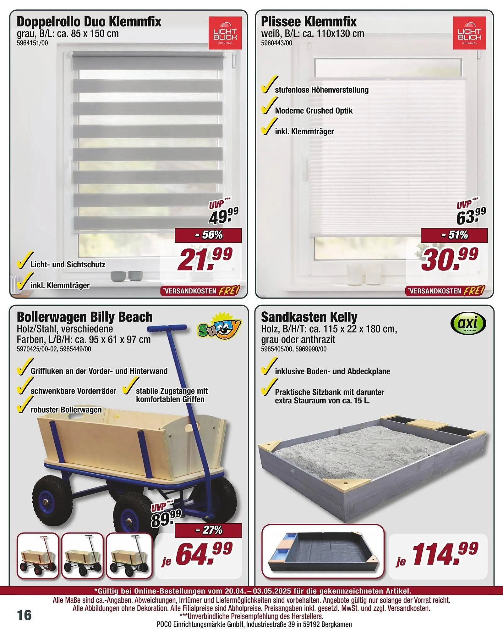 Poco Prospekt von 20. April bis 3. Mai 2025 - Prospekt seite 16