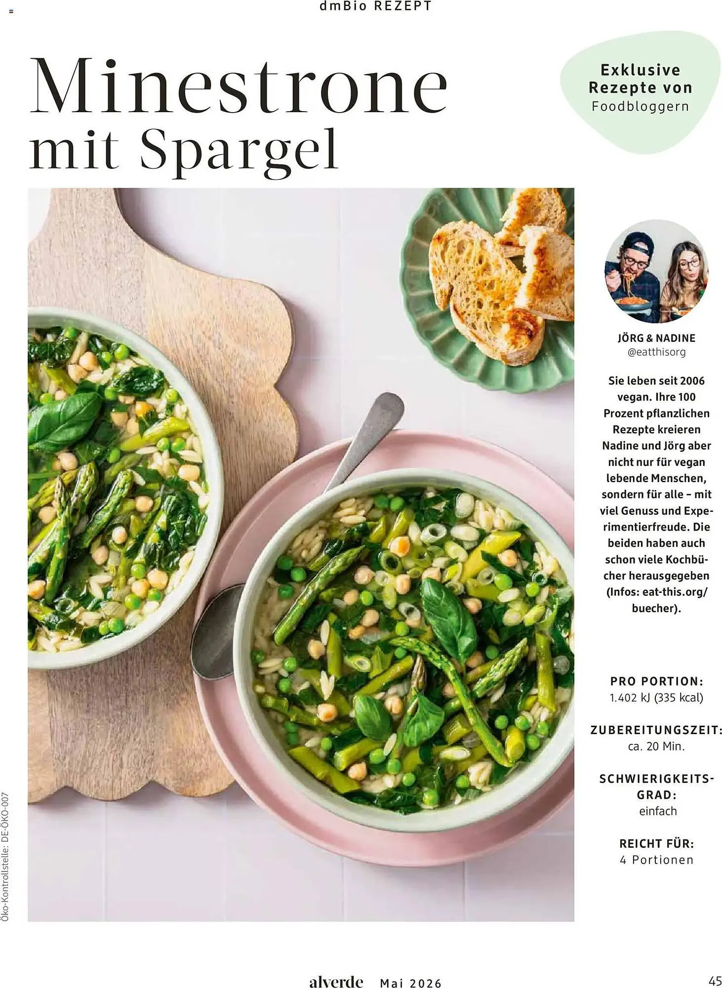 Dm drogerie Magazin von 1. Mai bis 31. Mai 2026 - Prospekt seite 45