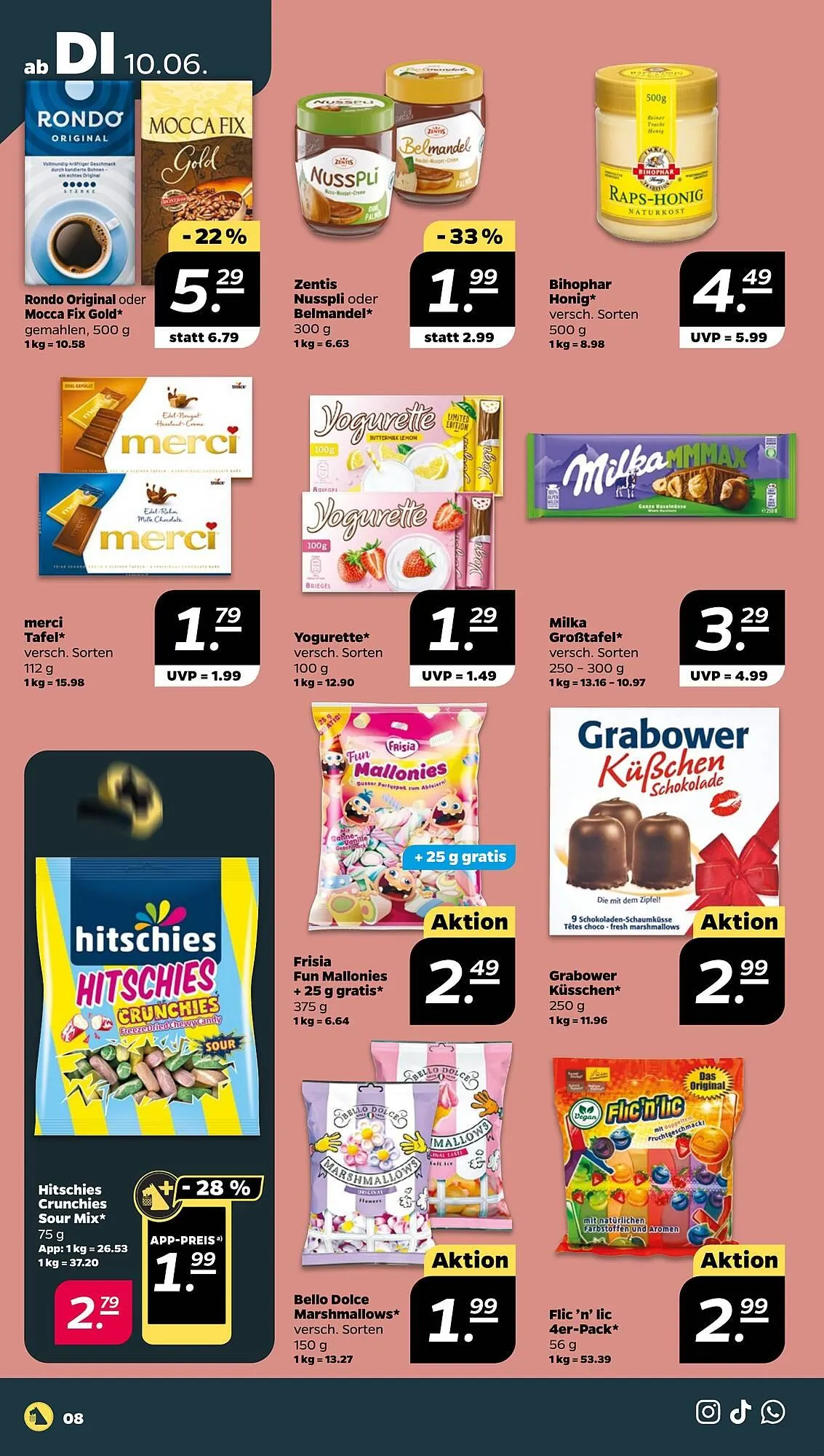 NETTO Prospekt von 10. Juni bis 14. Juni 2025 - Prospekt seite 8