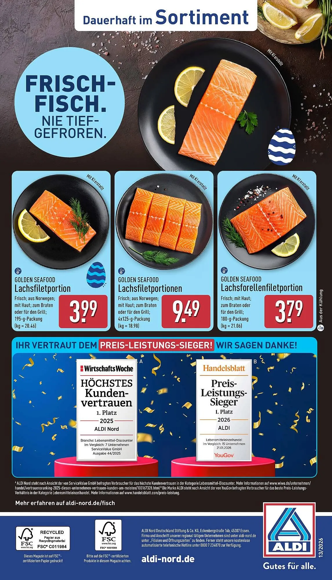 Aldi Nord Prospekt von 23. März bis 28. März 2026 - Prospekt seite 4