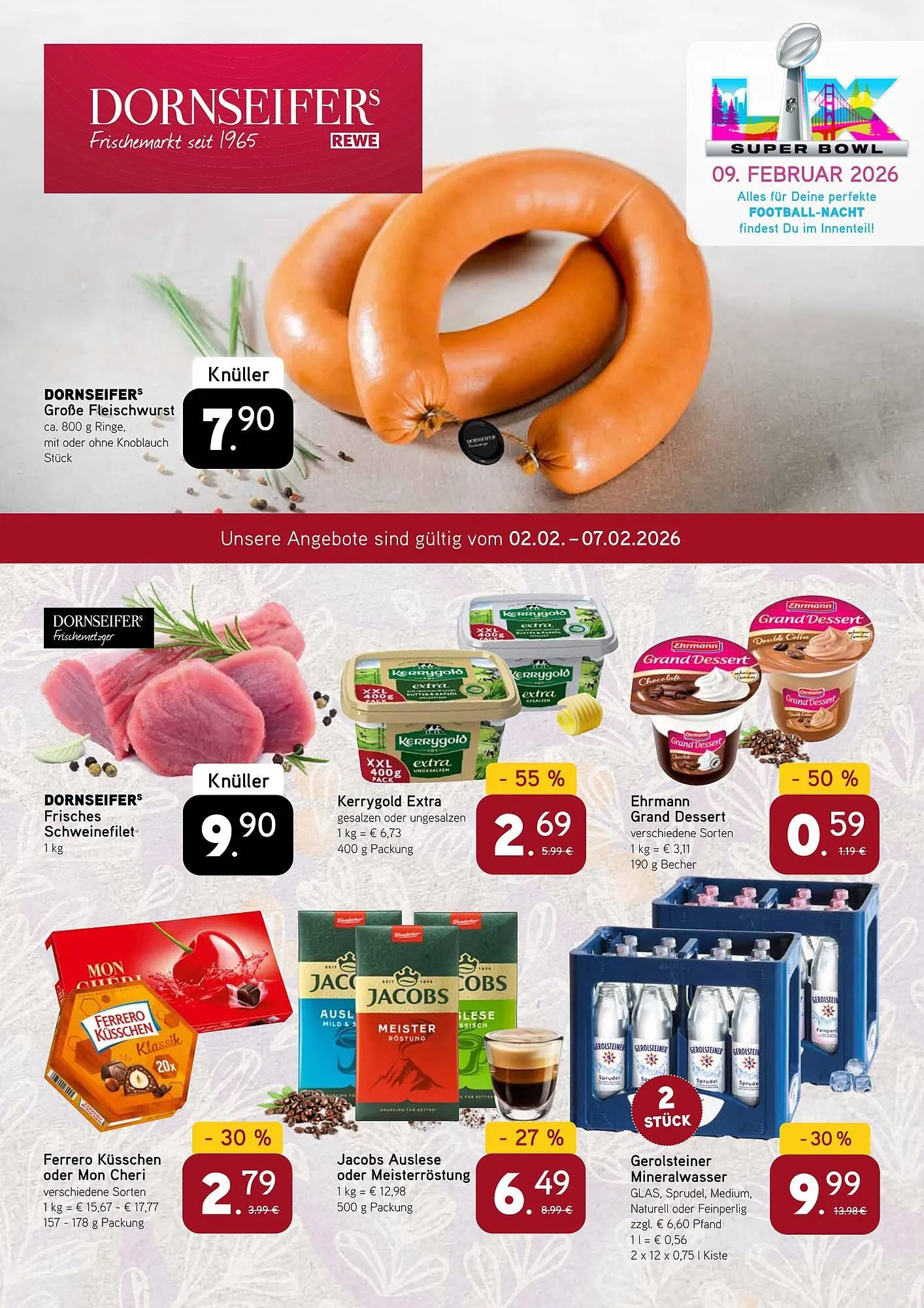 Dornseifer Prospekt von 2. Februar bis 7. Februar 2026 - Prospekt seite 1