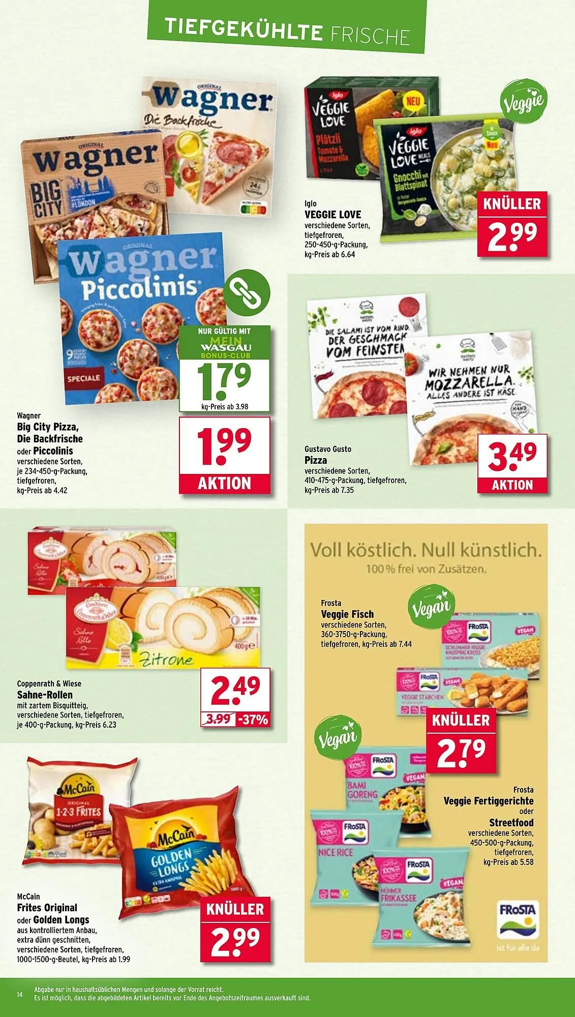 Wasgau Prospekt von 30. Juni bis 5. Juli 2025 - Prospekt seite 14