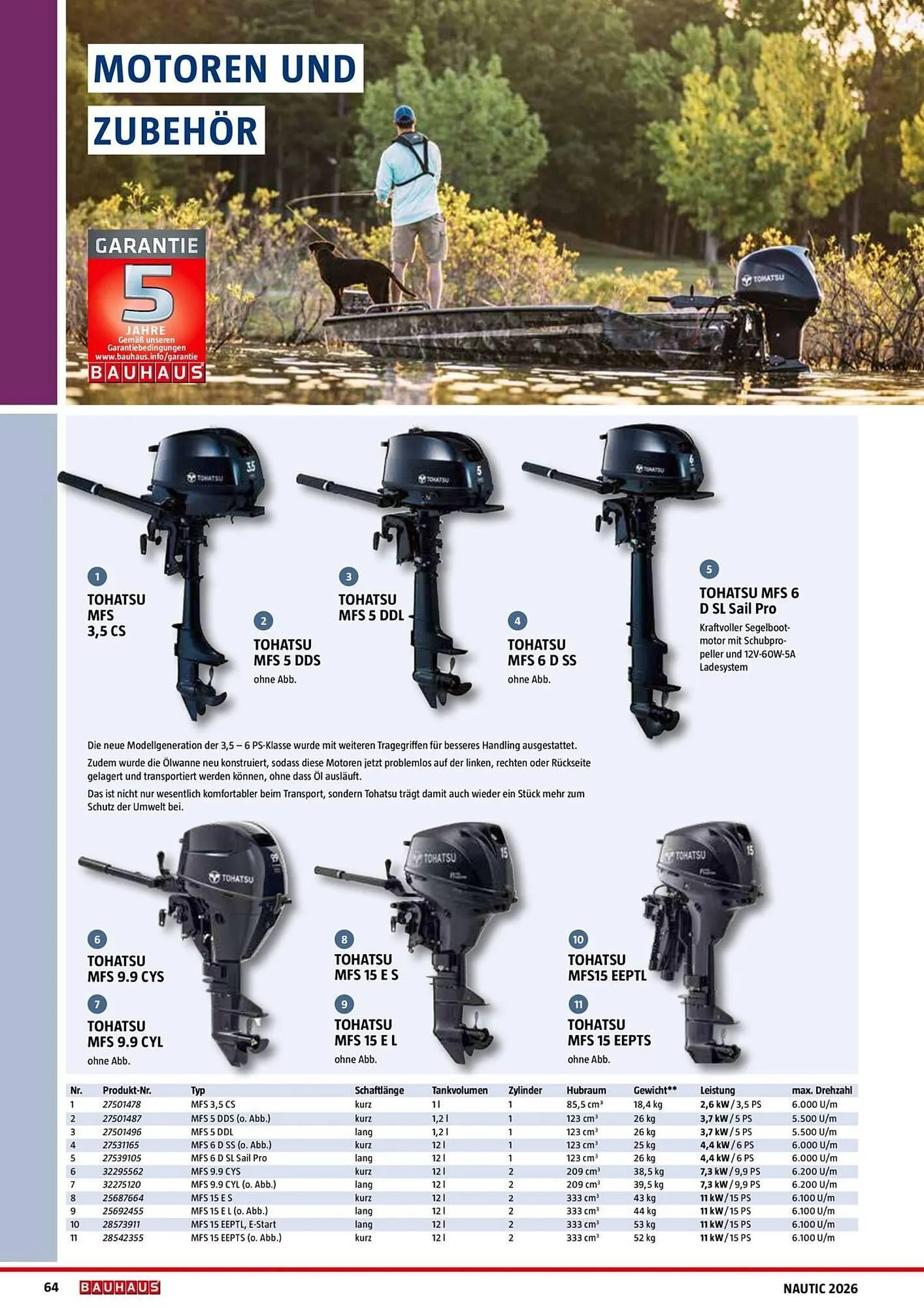 Bauhaus Magazin von 1. Februar bis 28. Februar 2026 - Prospekt seite 64