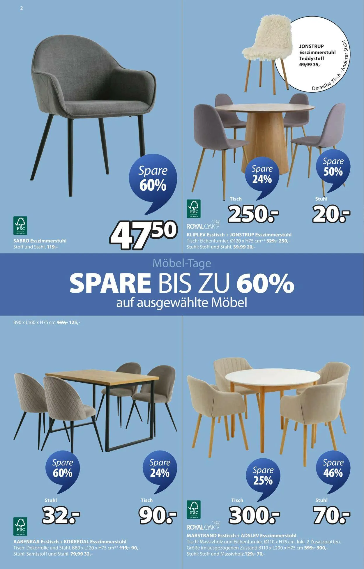 JYSK von 20. Oktober bis 3. November 2025 - Prospekt seite 3