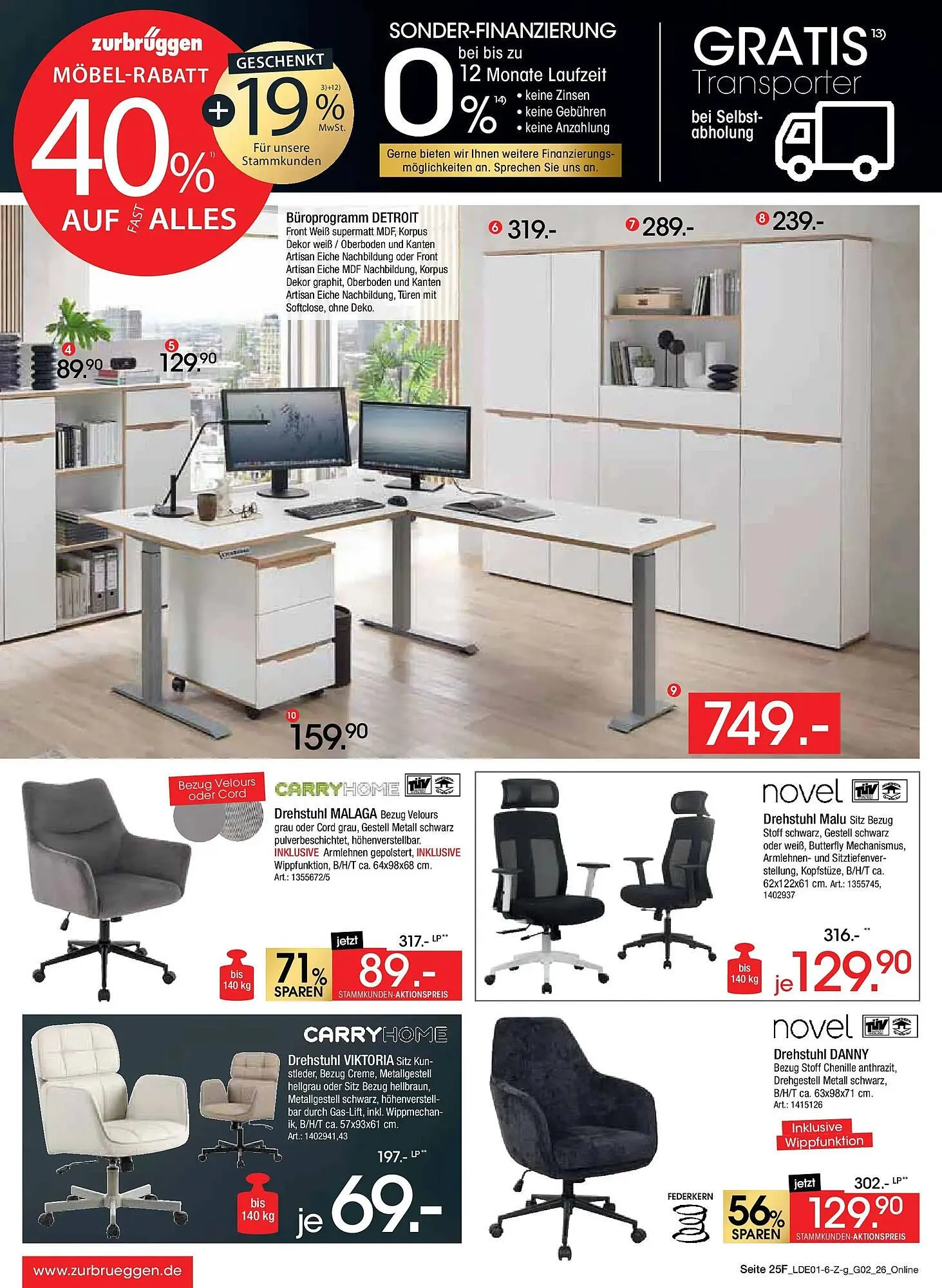 Zurbrüggen Prospekt von 30. Januar bis 14. Februar 2026 - Prospekt seite 39