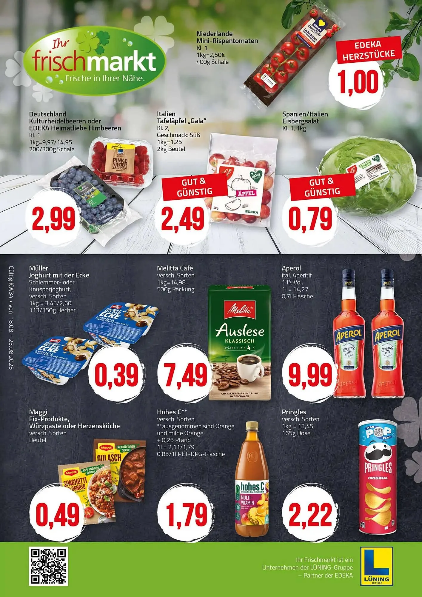 Ihr Frischmarkt Prospekt - 1