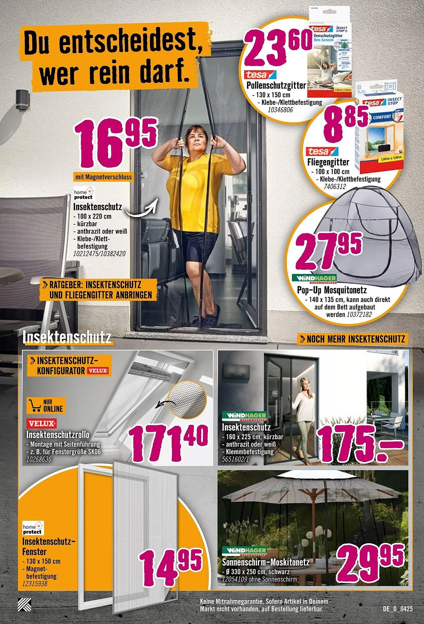 Hornbach Prospekt von 9. April bis 6. Mai 2025 - Prospekt seite 21