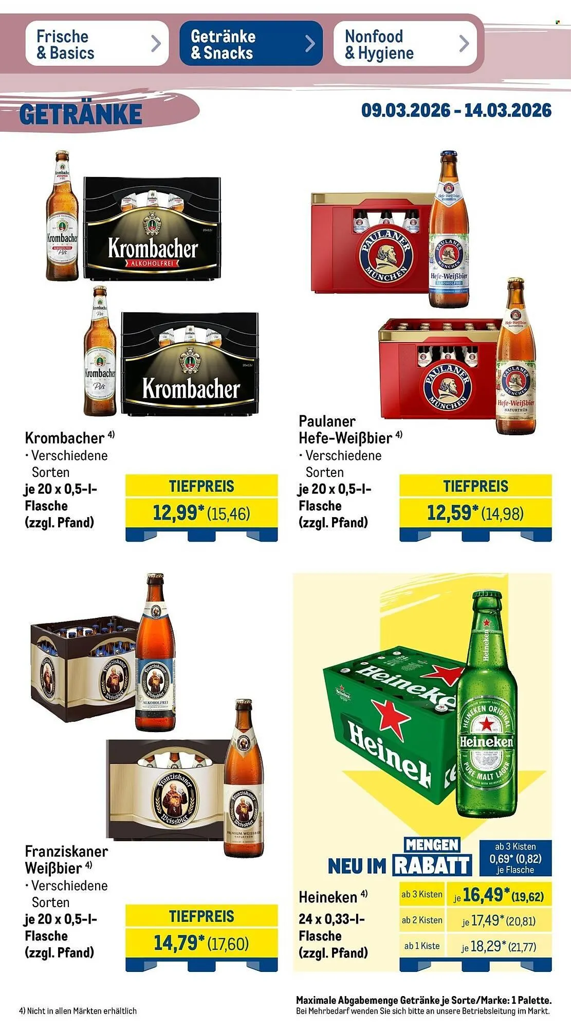 METRO Prospekt von 9. März bis 14. März 2026 - Prospekt seite 33