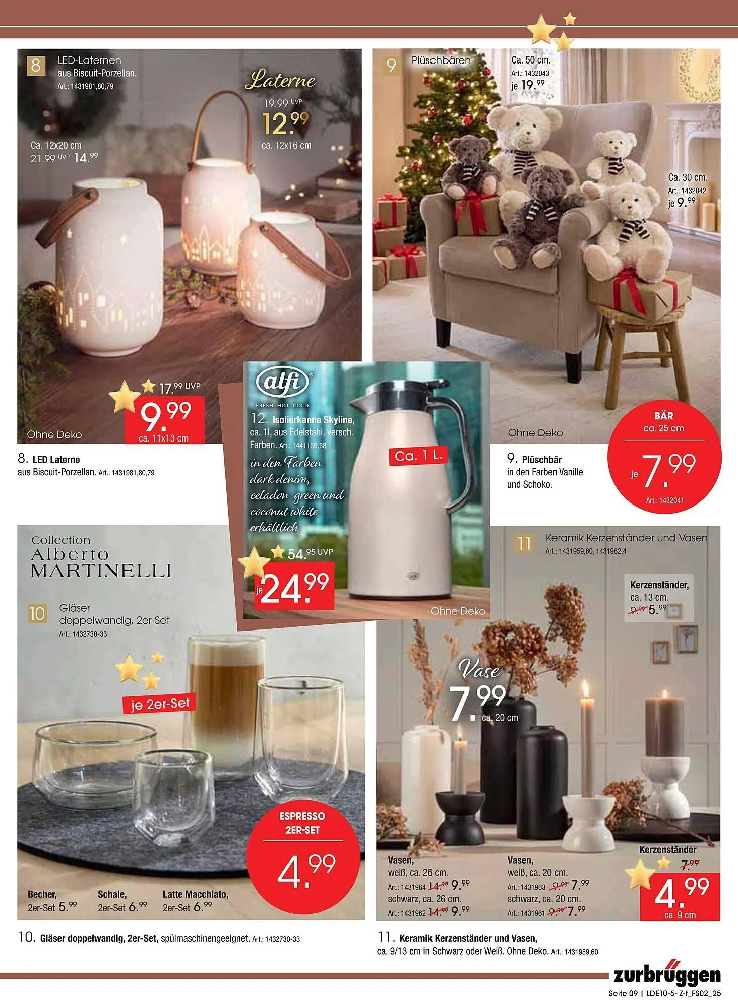 Zurbrüggen Prospekt von 11. Oktober bis 15. November 2025 - Prospekt seite 9