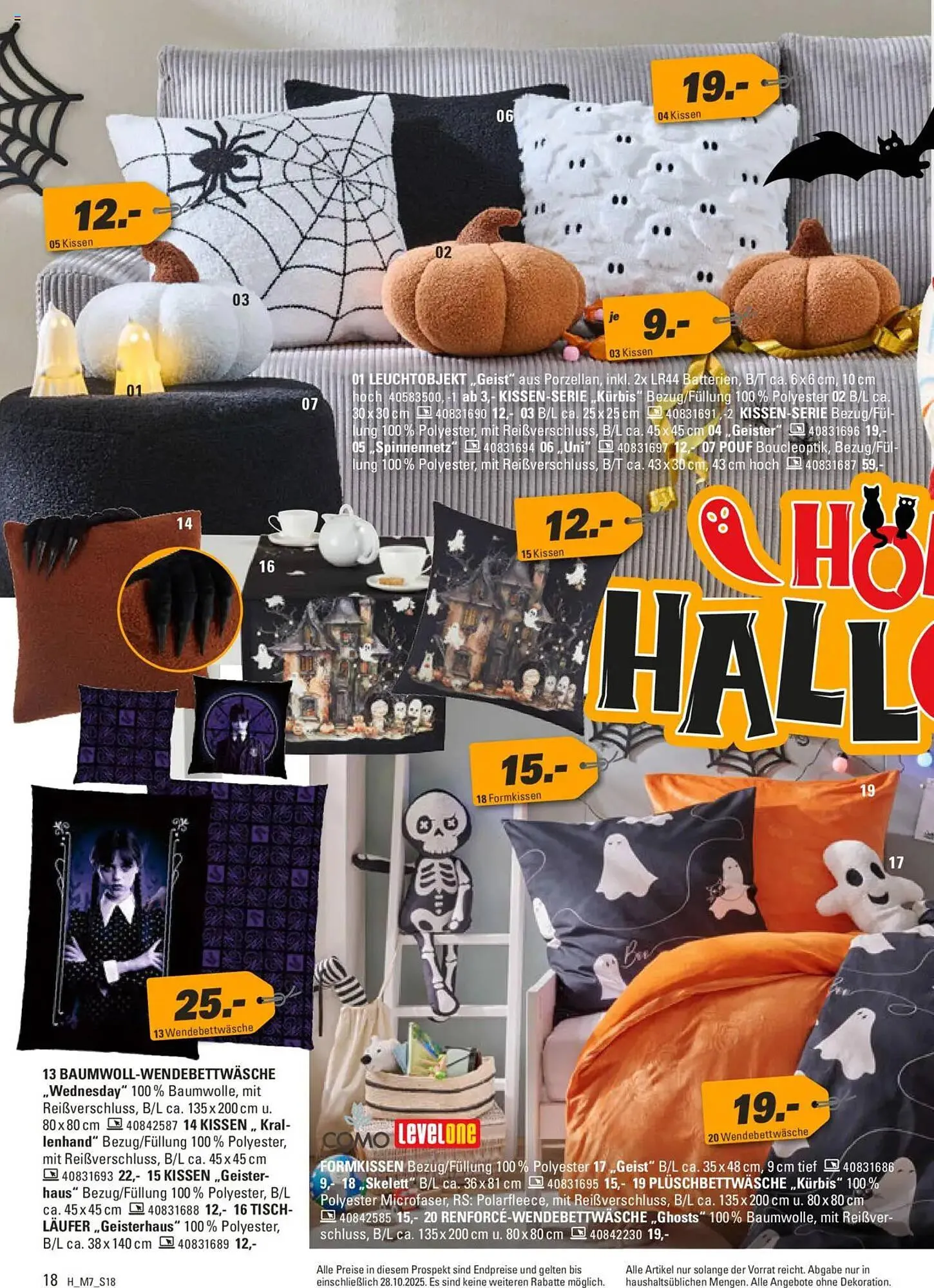 Höffner Prospekt von 15. Oktober bis 28. Oktober 2025 - Prospekt seite 18