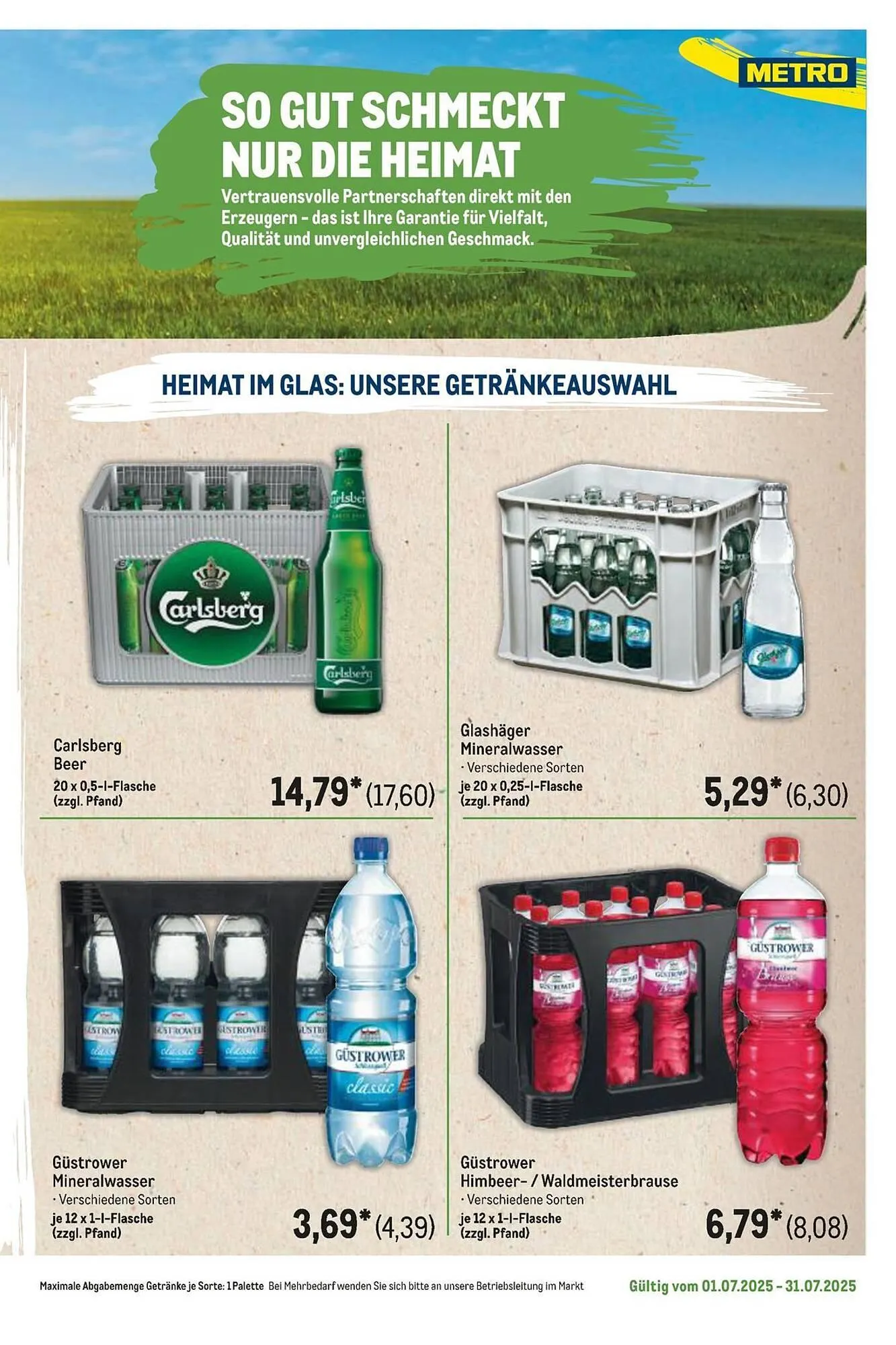 METRO Prospekt von 1. Juli bis 31. Juli 2025 - Prospekt seite 57