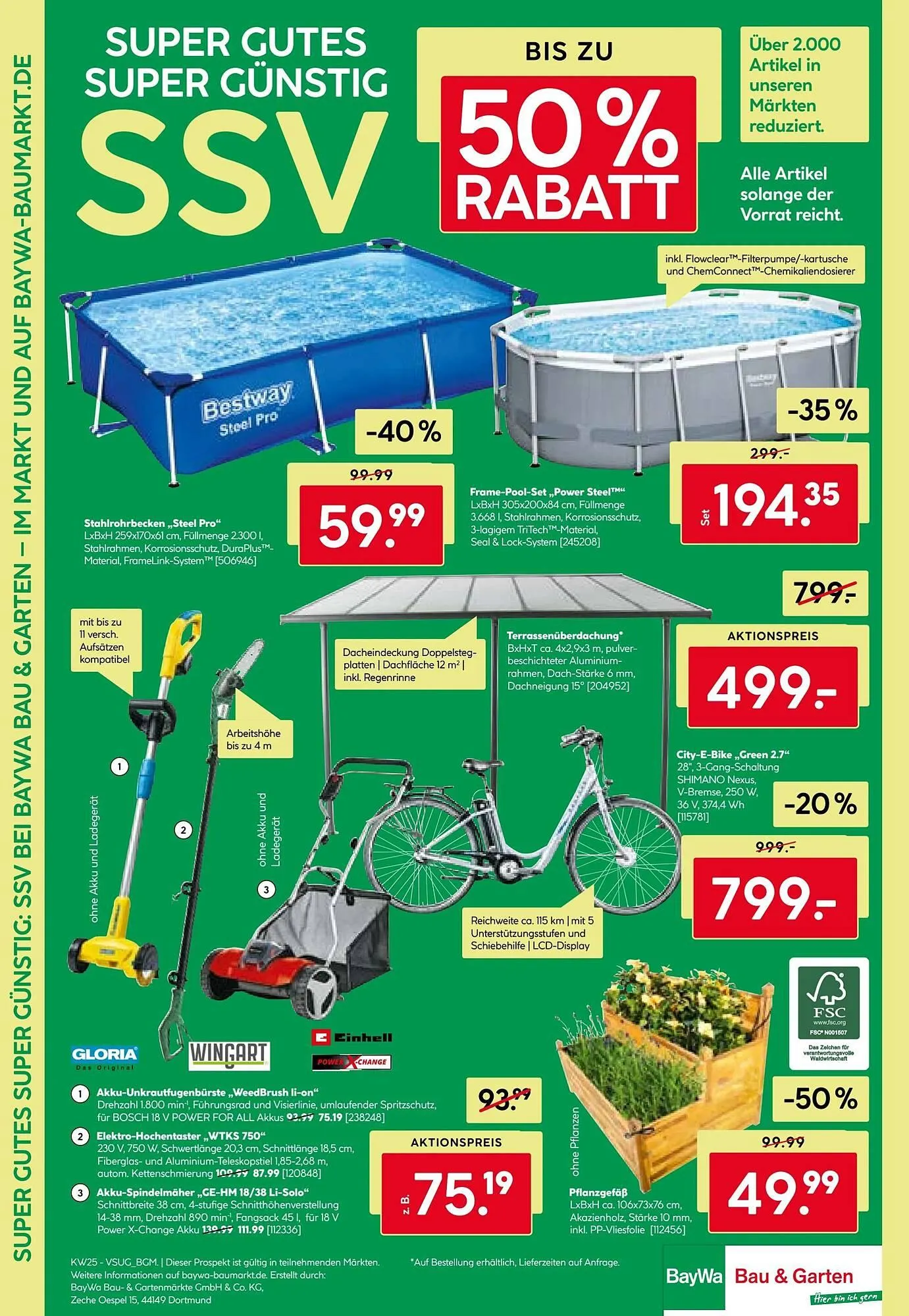 BayWa Prospekt von 16. Juni bis 21. Juni 2025 - Prospekt seite 12