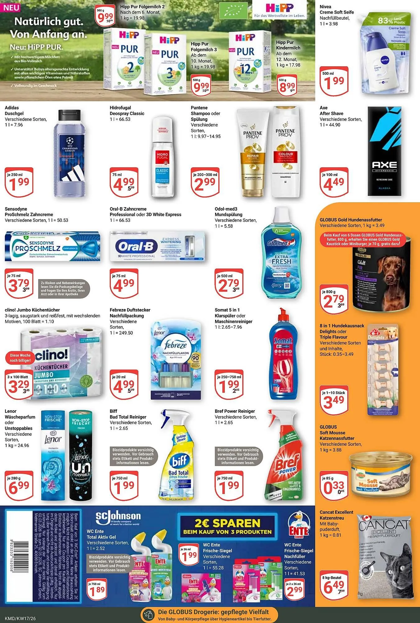 Globus Prospekt von 20. April bis 25. April 2026 - Prospekt seite 21