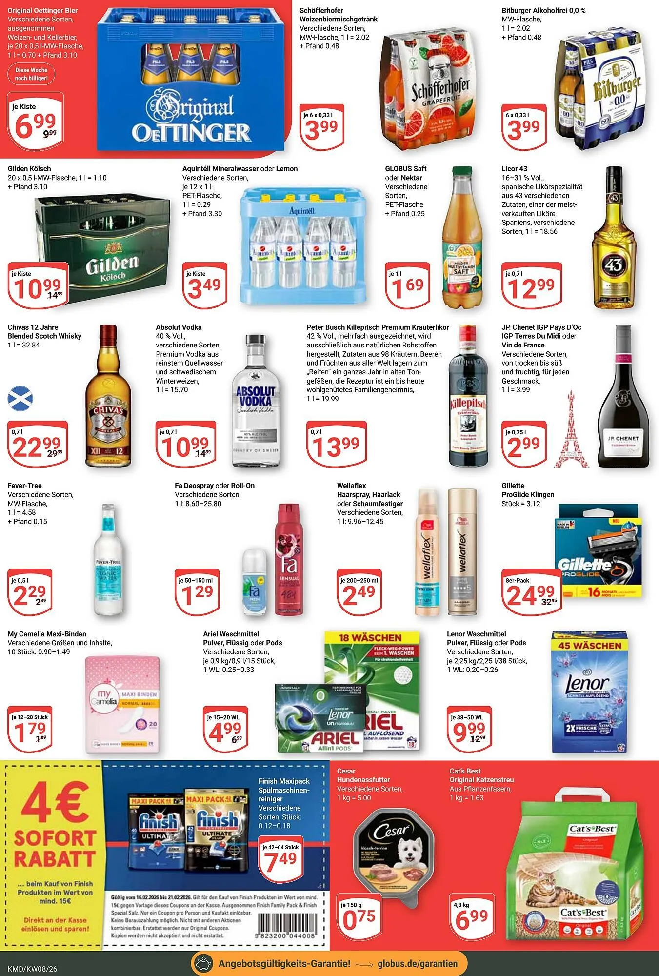 Globus Prospekt von 16. Februar bis 21. Februar 2026 - Prospekt seite 3