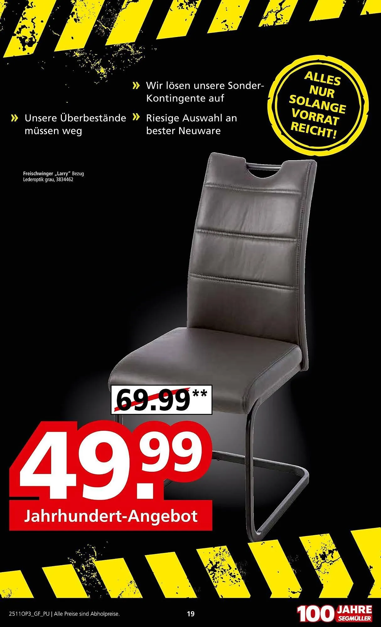 Segmüller Prospekt von 22. November bis 14. Dezember 2025 - Prospekt seite 19