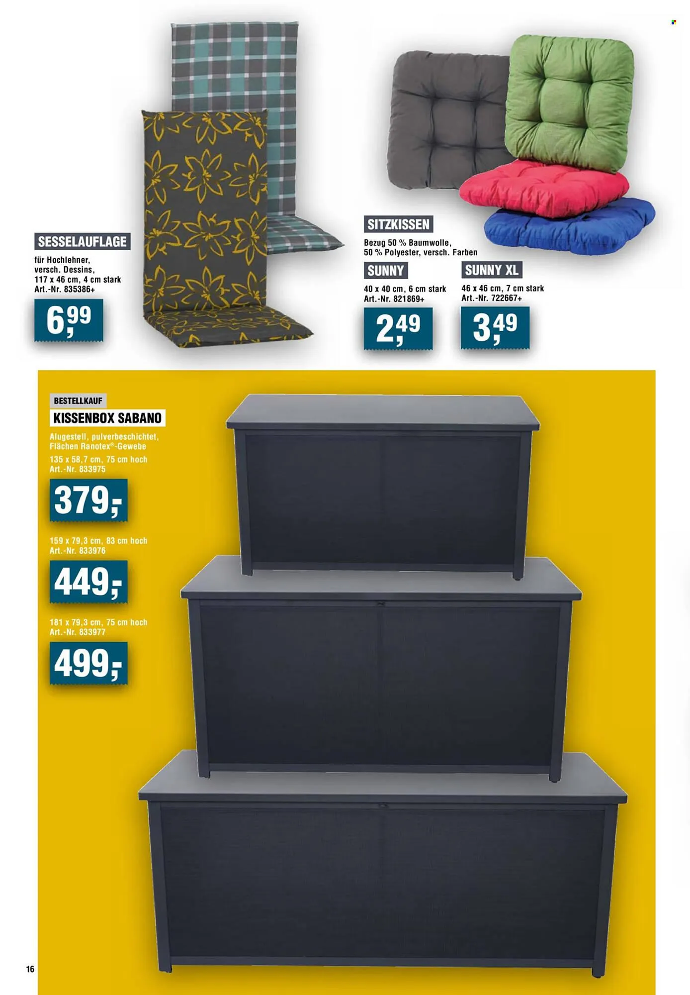 Handelshof Prospekt von 19. März bis 24. Juni 2026 - Prospekt seite 16