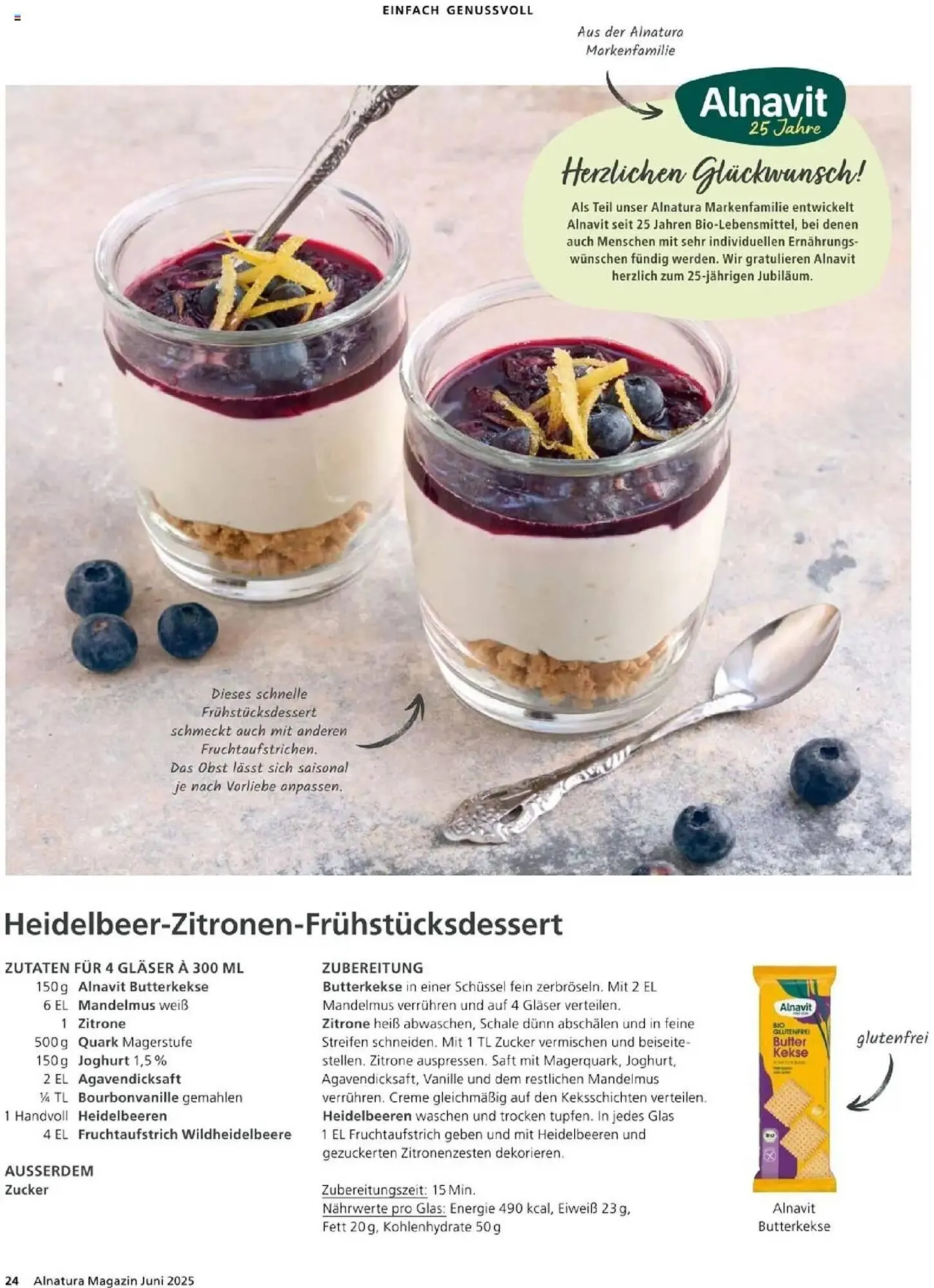 Alnatura Prospekt von 1. Juni bis 30. Juni 2025 - Prospekt seite 24