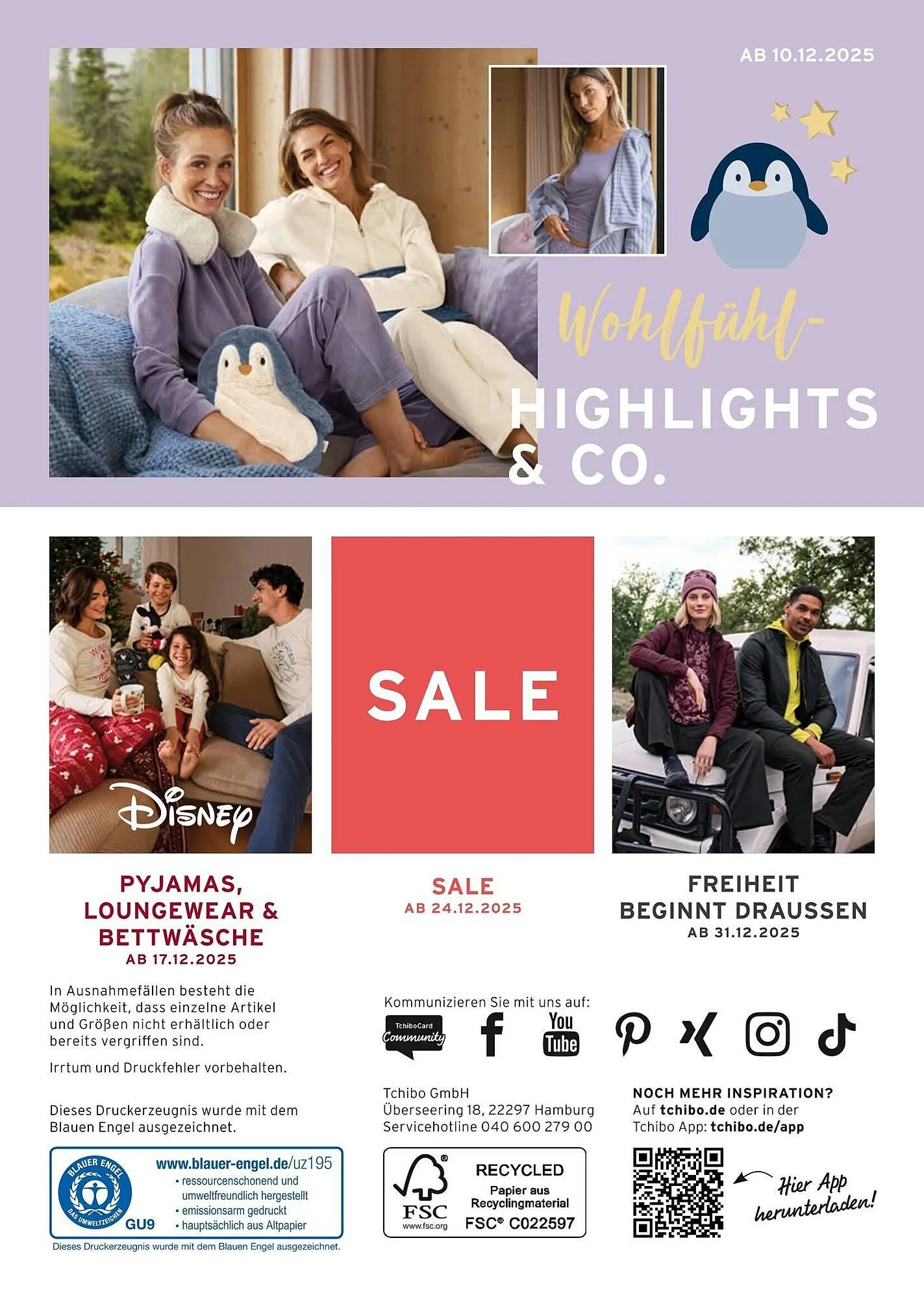 Tchibo Prospekt von 3. Dezember bis 6. Dezember 2025 - Prospekt seite 44
