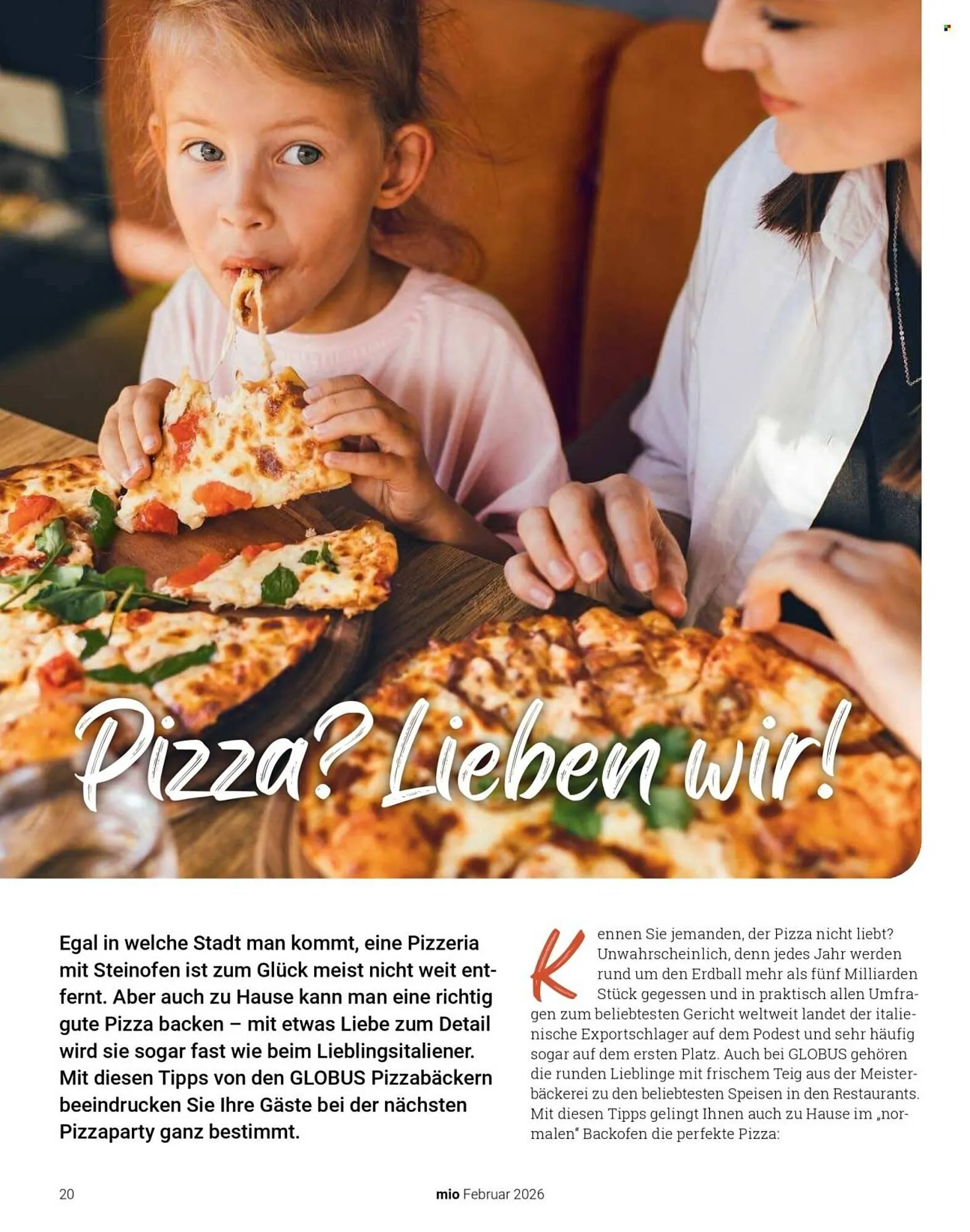 Globus Magazin von 1. Februar bis 28. Februar 2026 - Prospekt seite 20
