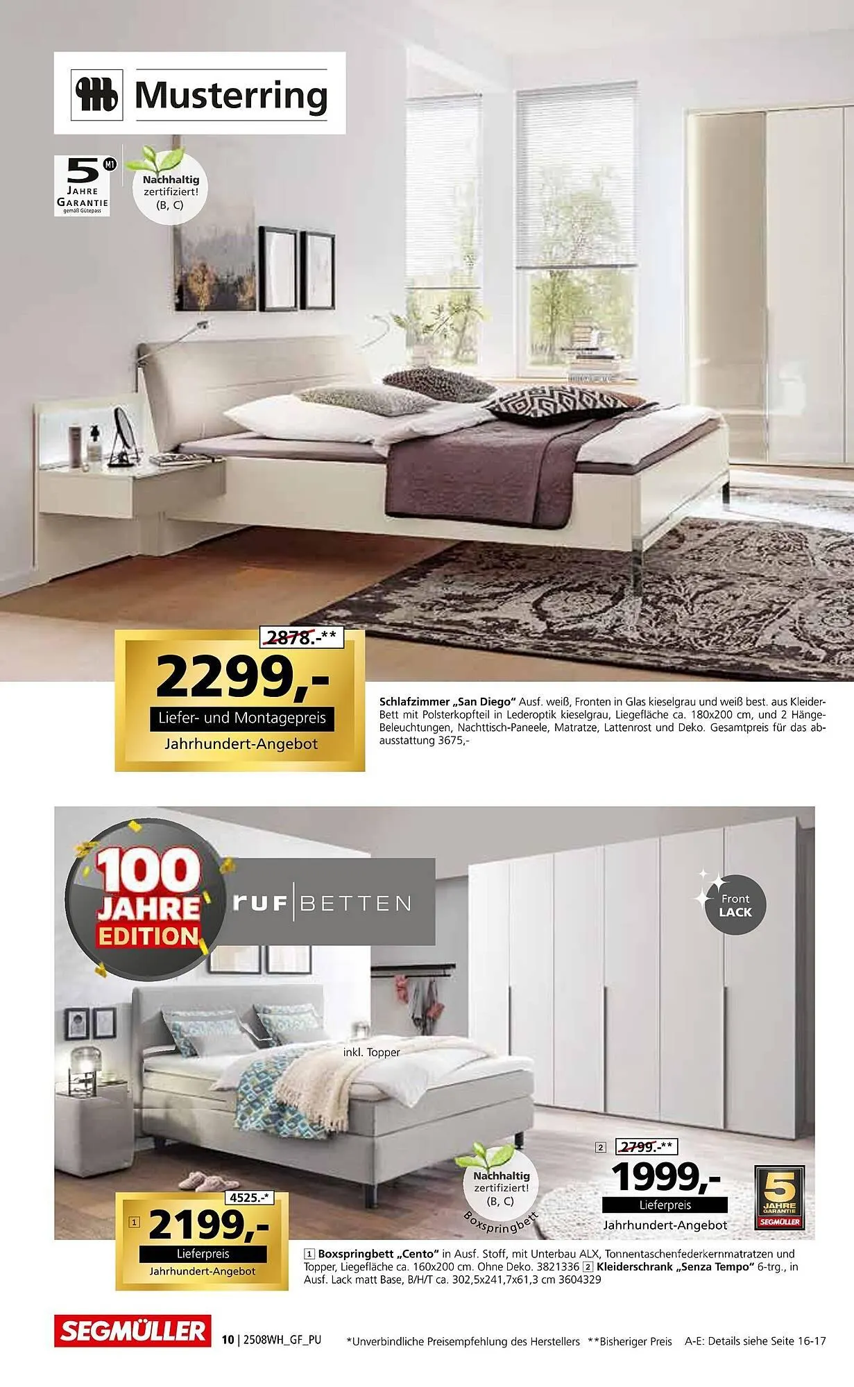 Segmüller Prospekt von 2. August bis 16. August 2025 - Prospekt seite 10