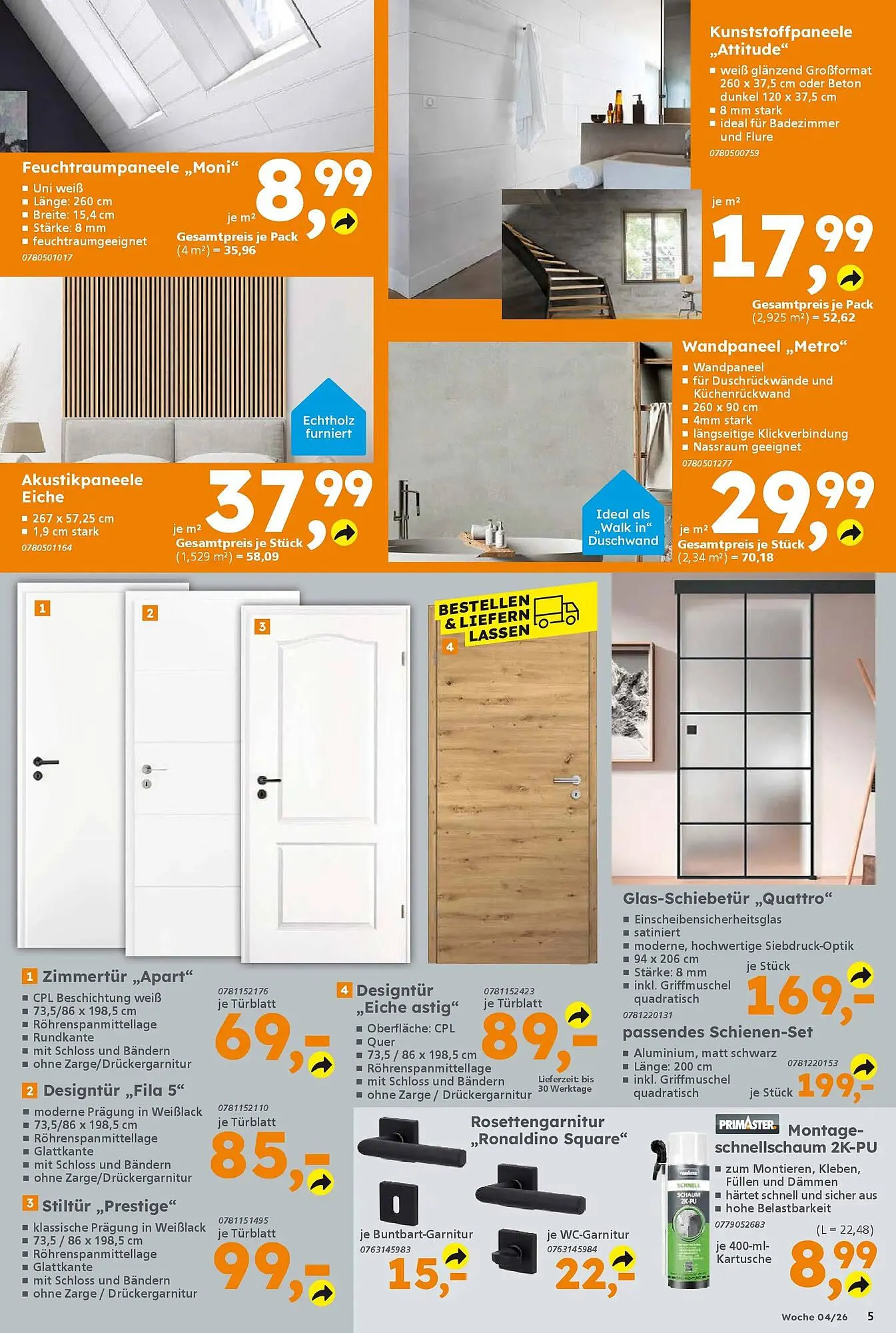 Globus Baumarkt Prospekt von 18. Januar bis 24. Januar 2026 - Prospekt seite 5