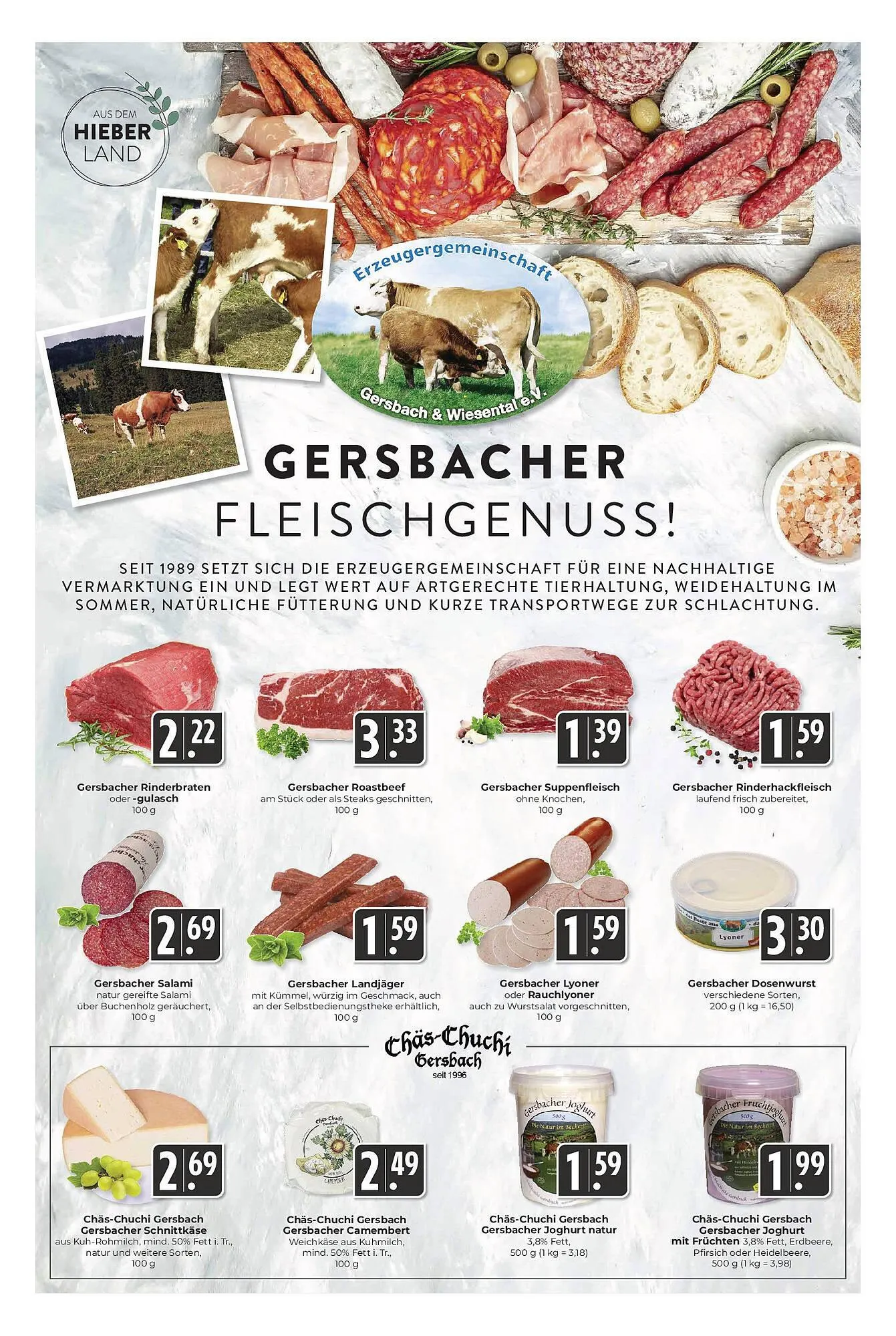 Hieber's Frische Center Prospekt von 30. März bis 5. April 2025 - Prospekt seite 11