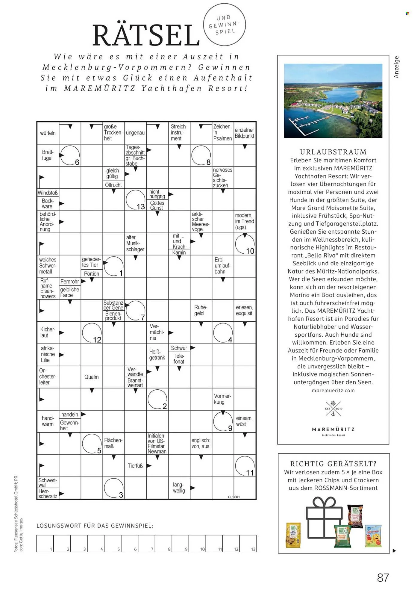 Rossmann Magazin von 1. Januar bis 31. Januar 2026 - Prospekt seite 87