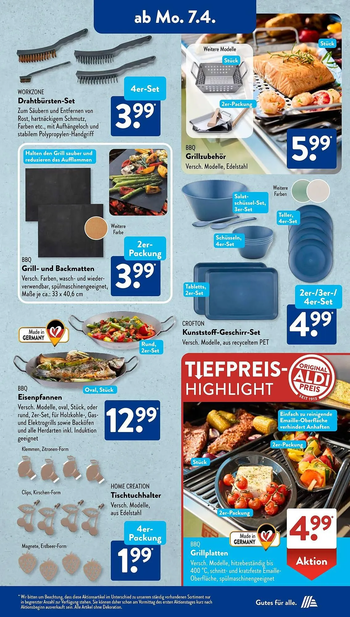 Aldi Süd Prospekt von 7. April bis 13. April 2025 - Prospekt seite 4