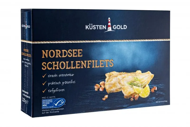 Küstengold Nordsee Schollenfilets 225 g