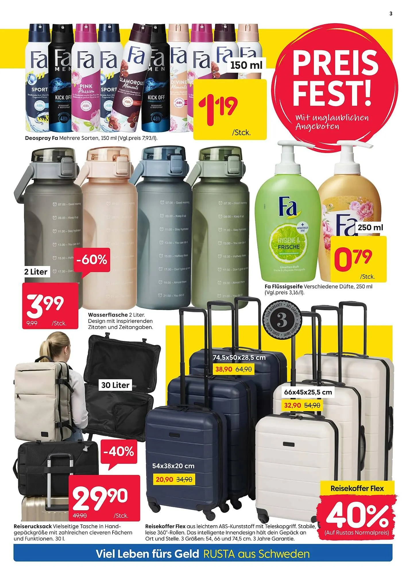 Rusta Prospekt von 26. Juli bis 1. August 2025 - Prospekt seite 3