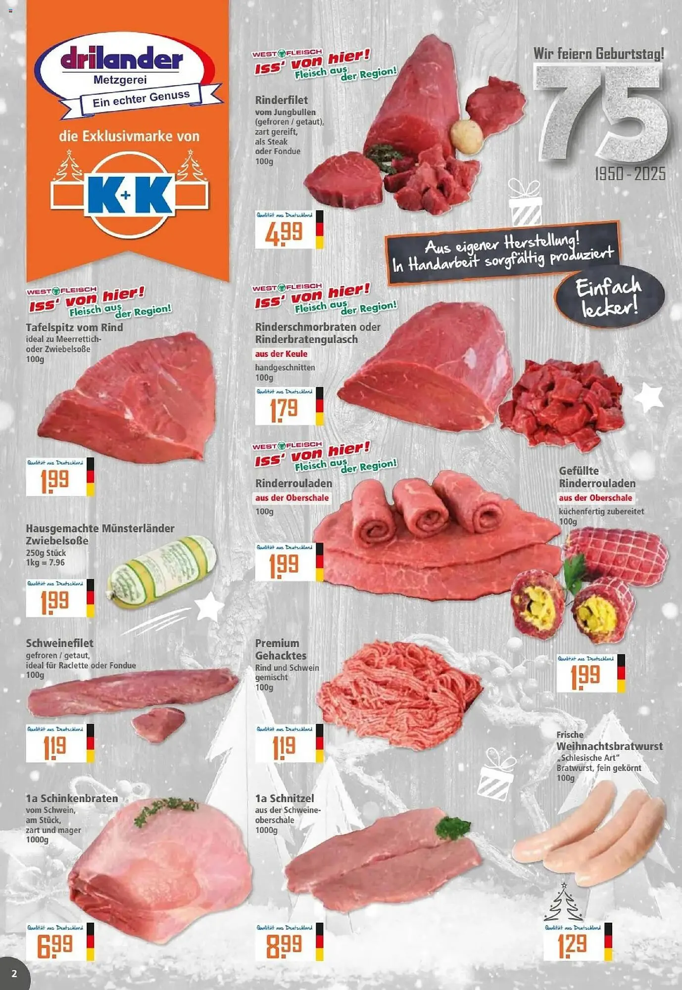 Klaas und Kock Prospekt von 8. Dezember bis 13. Dezember 2025 - Prospekt seite 2