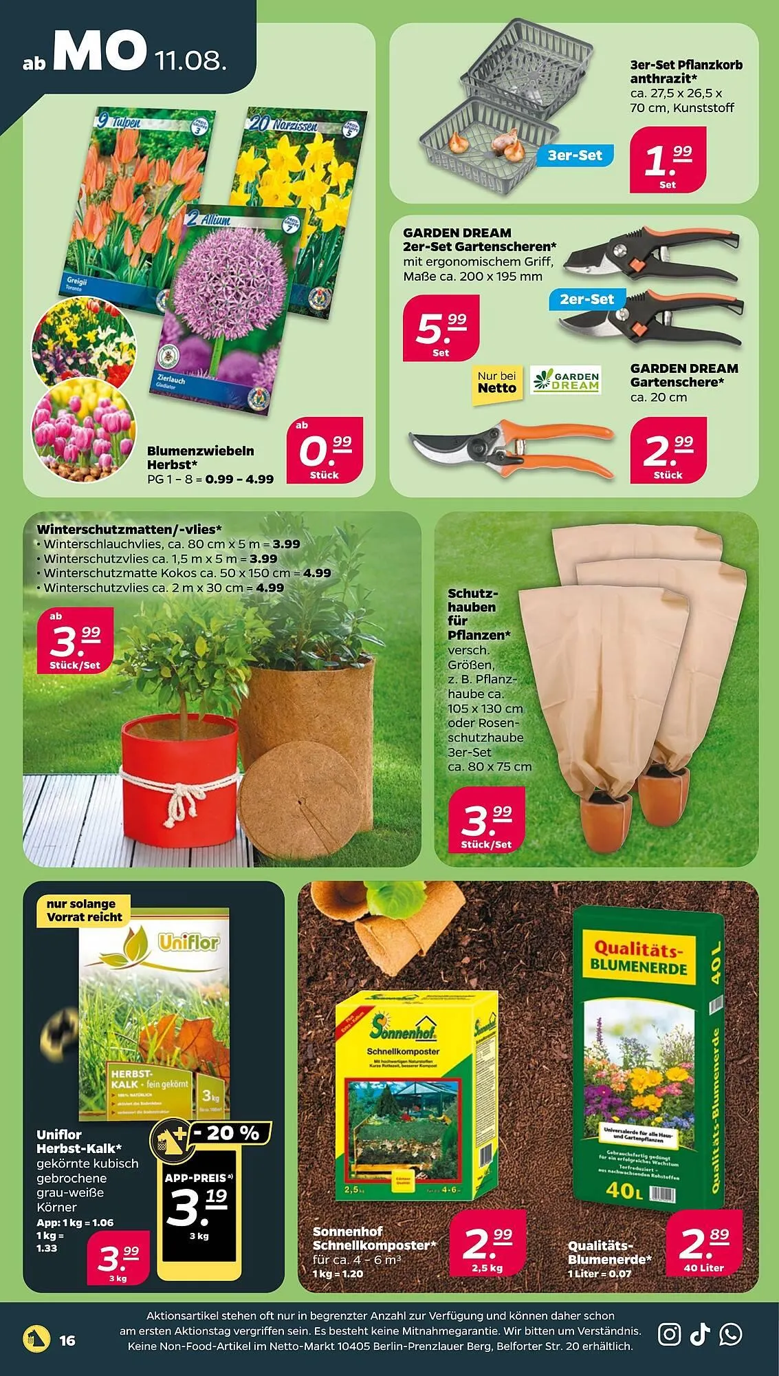 NETTO Prospekt von 11. August bis 16. August 2025 - Prospekt seite 18