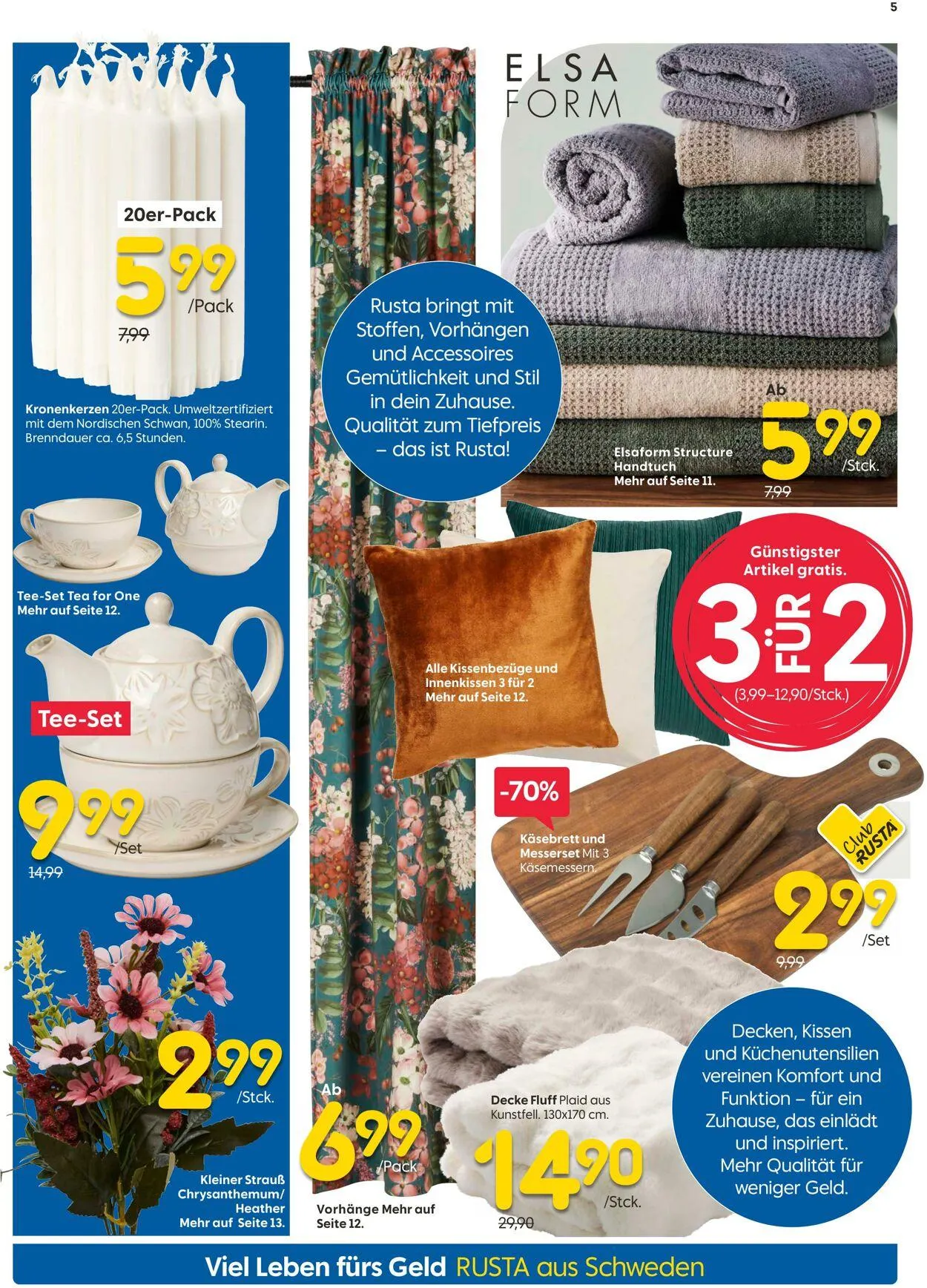 Rusta von 1. September bis 15. September 2025 - Prospekt seite 5