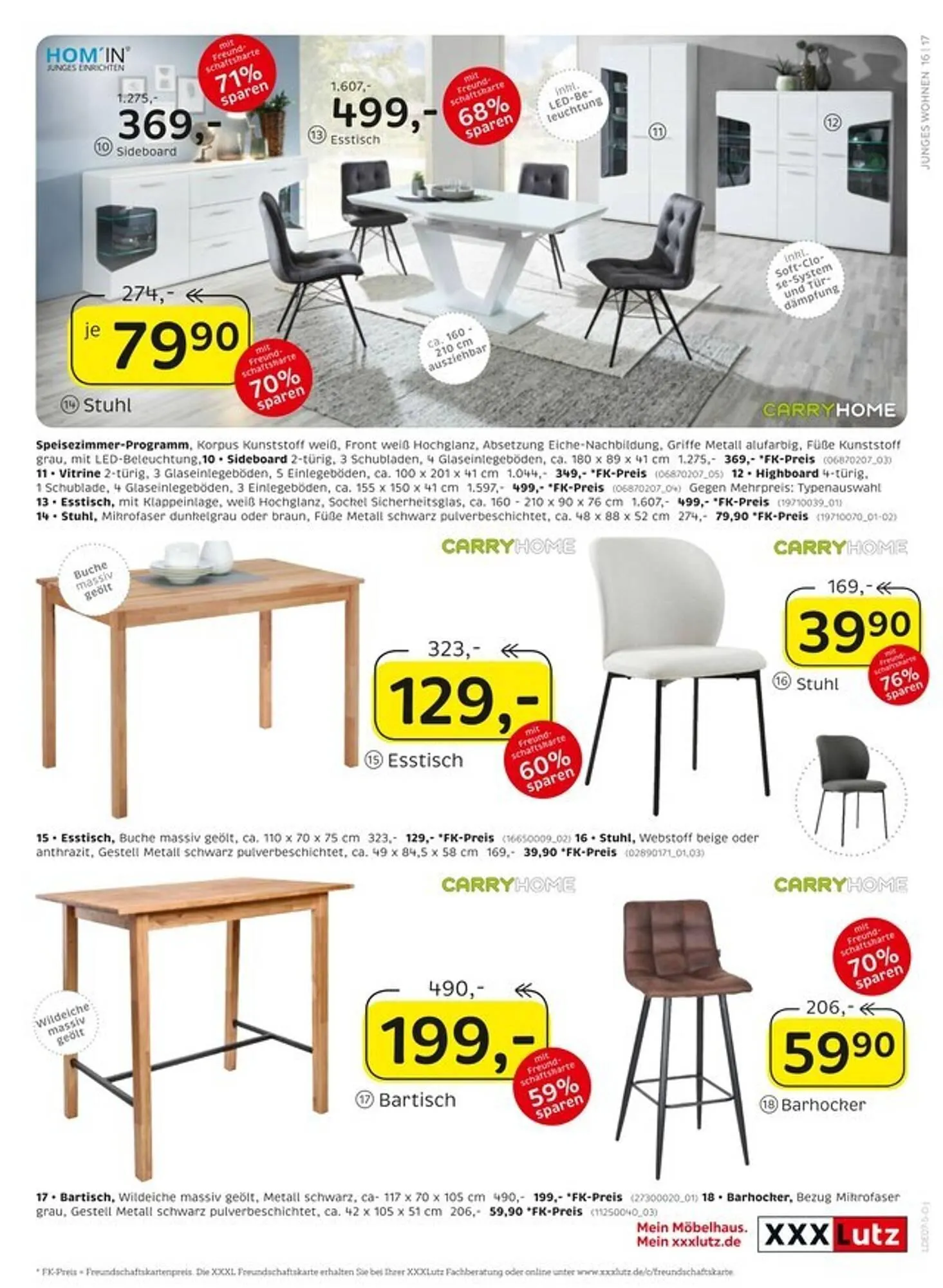 XXXLutz Prospekt von 30. Juni bis 13. Juli 2025 - Prospekt seite 17