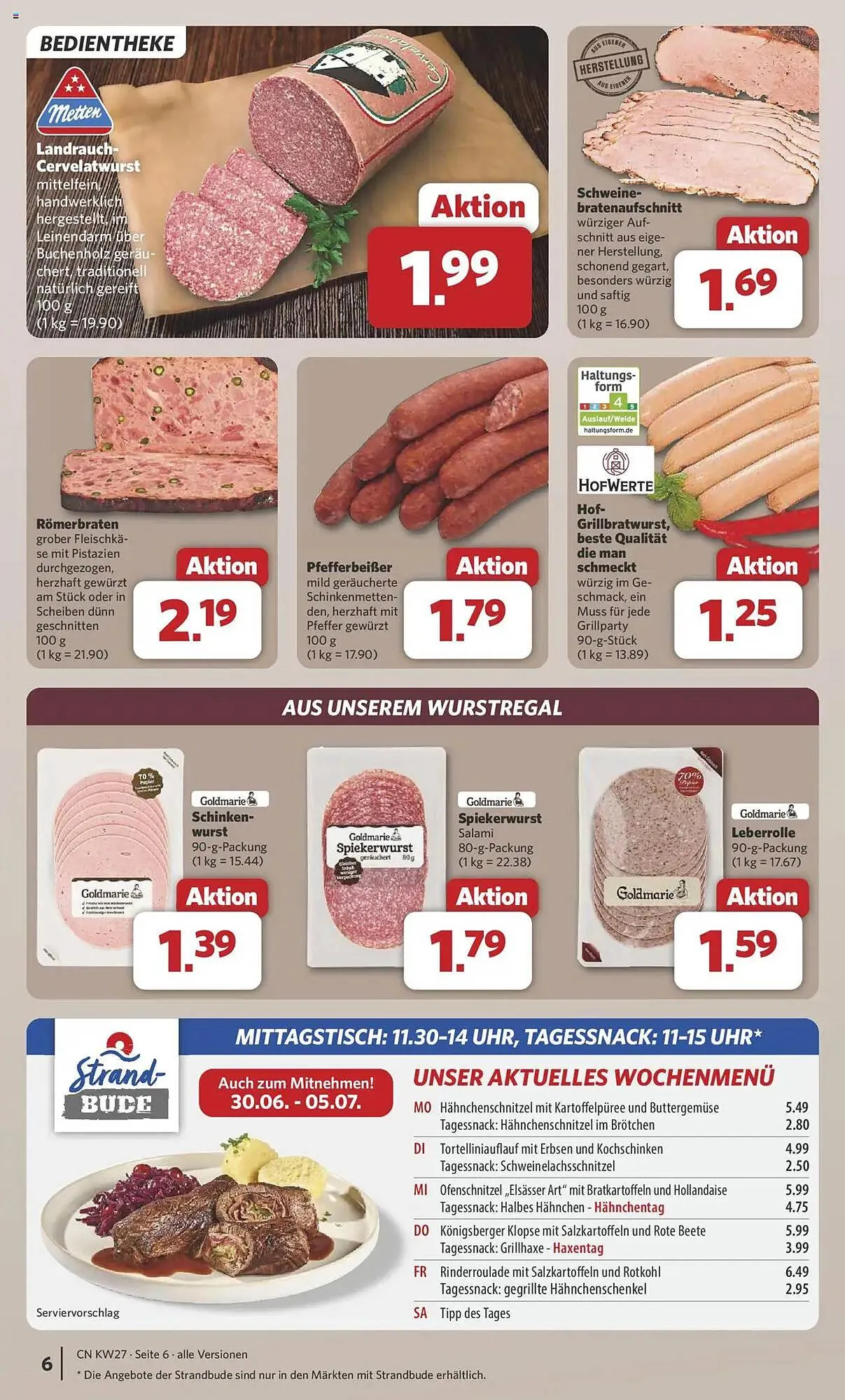 Combi Prospekt von 30. Juni bis 5. Juli 2025 - Prospekt seite 6