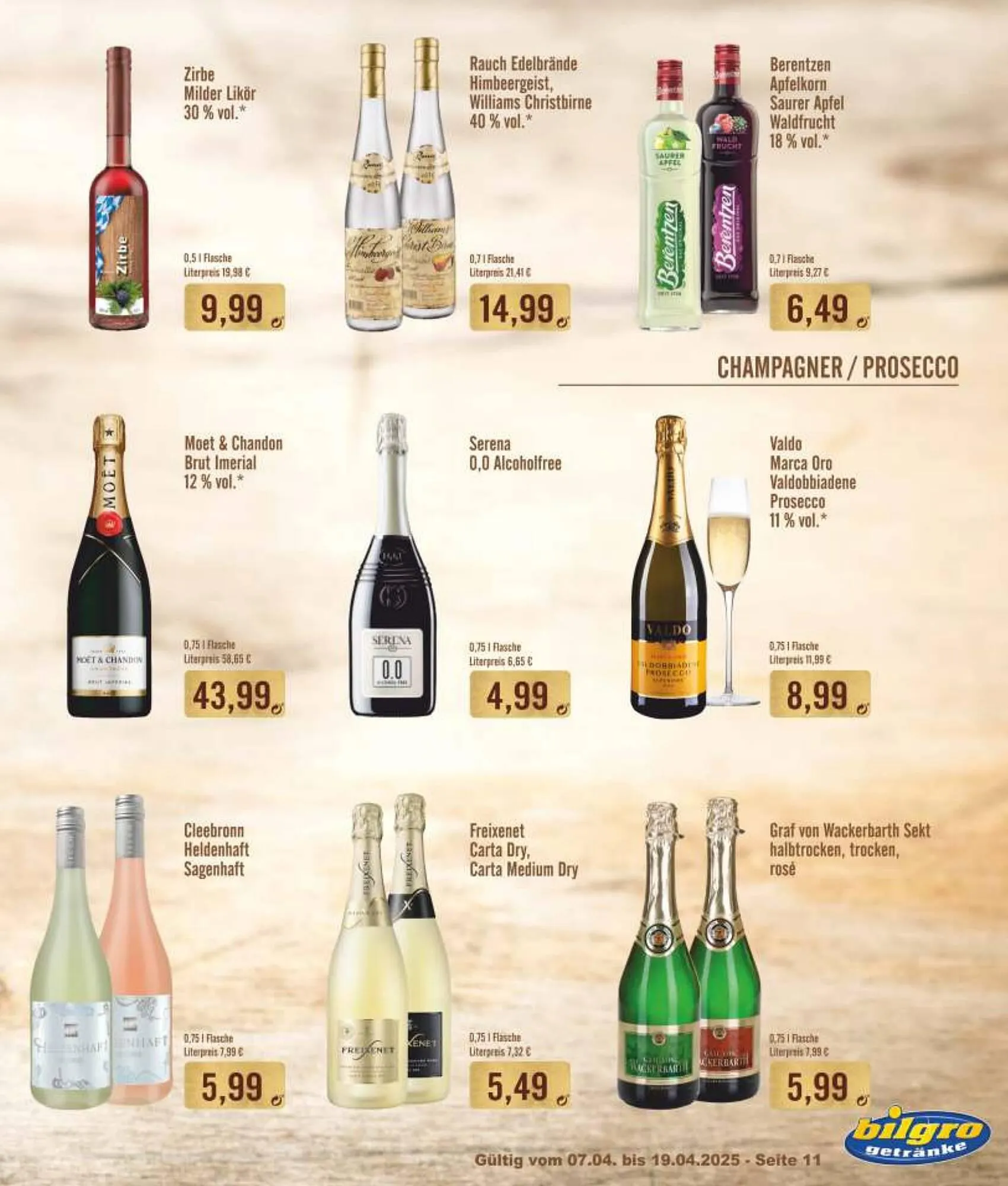 Bilgro Prospekt von 7. April bis 19. April 2025 - Prospekt seite 11