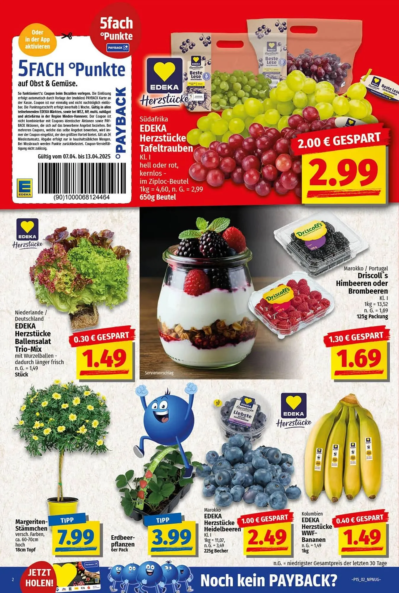 nah & gut Prospekt von 7. April bis 13. April 2025 - Prospekt seite 2