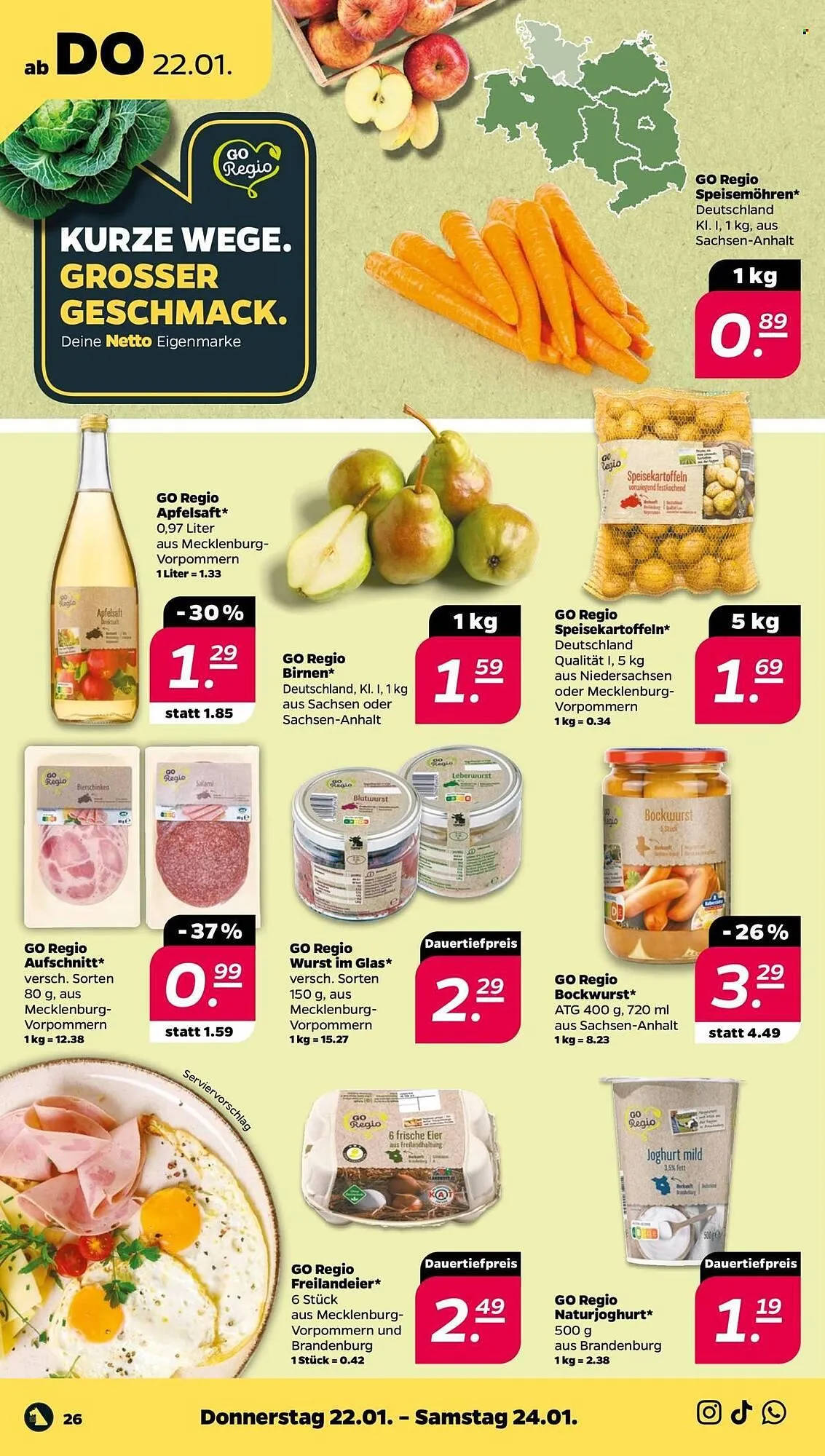 NETTO Prospekt von 19. Januar bis 24. Januar 2026 - Prospekt seite 28