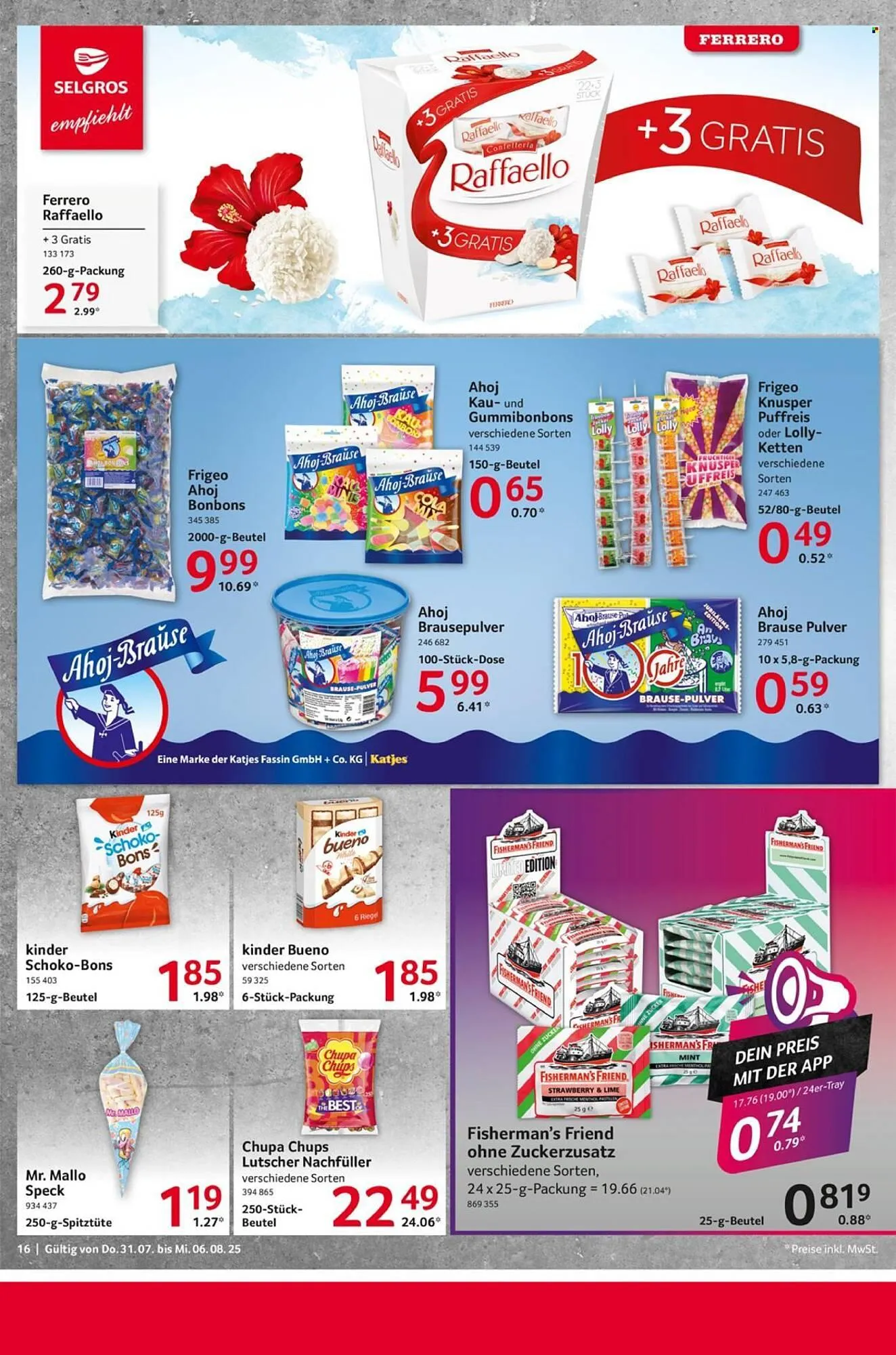 Selgros Prospekt von 31. Juli bis 6. August 2025 - Prospekt seite 16