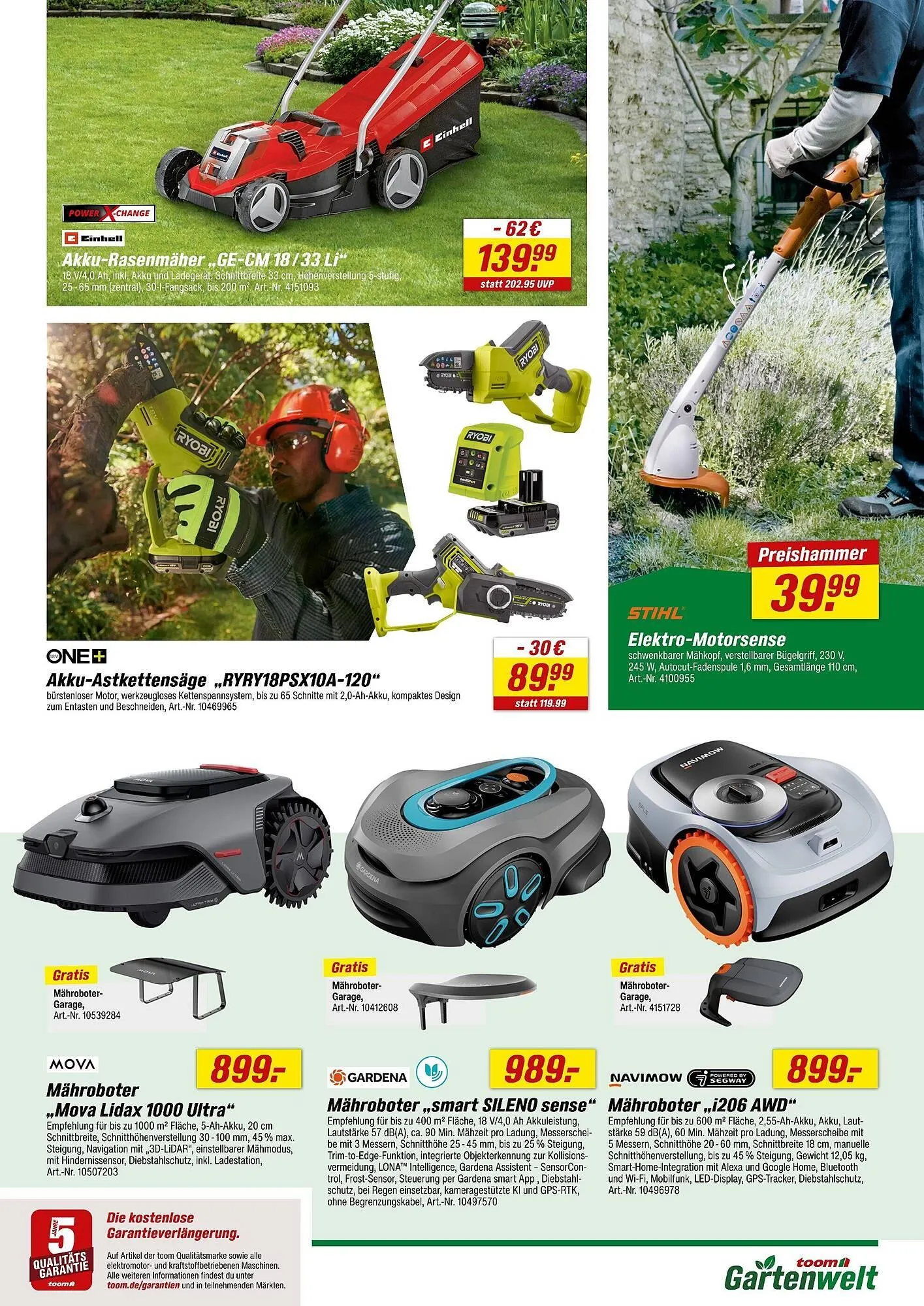 Toom Baumarkt Prospekt von 14. März bis 21. März 2026 - Prospekt seite 19